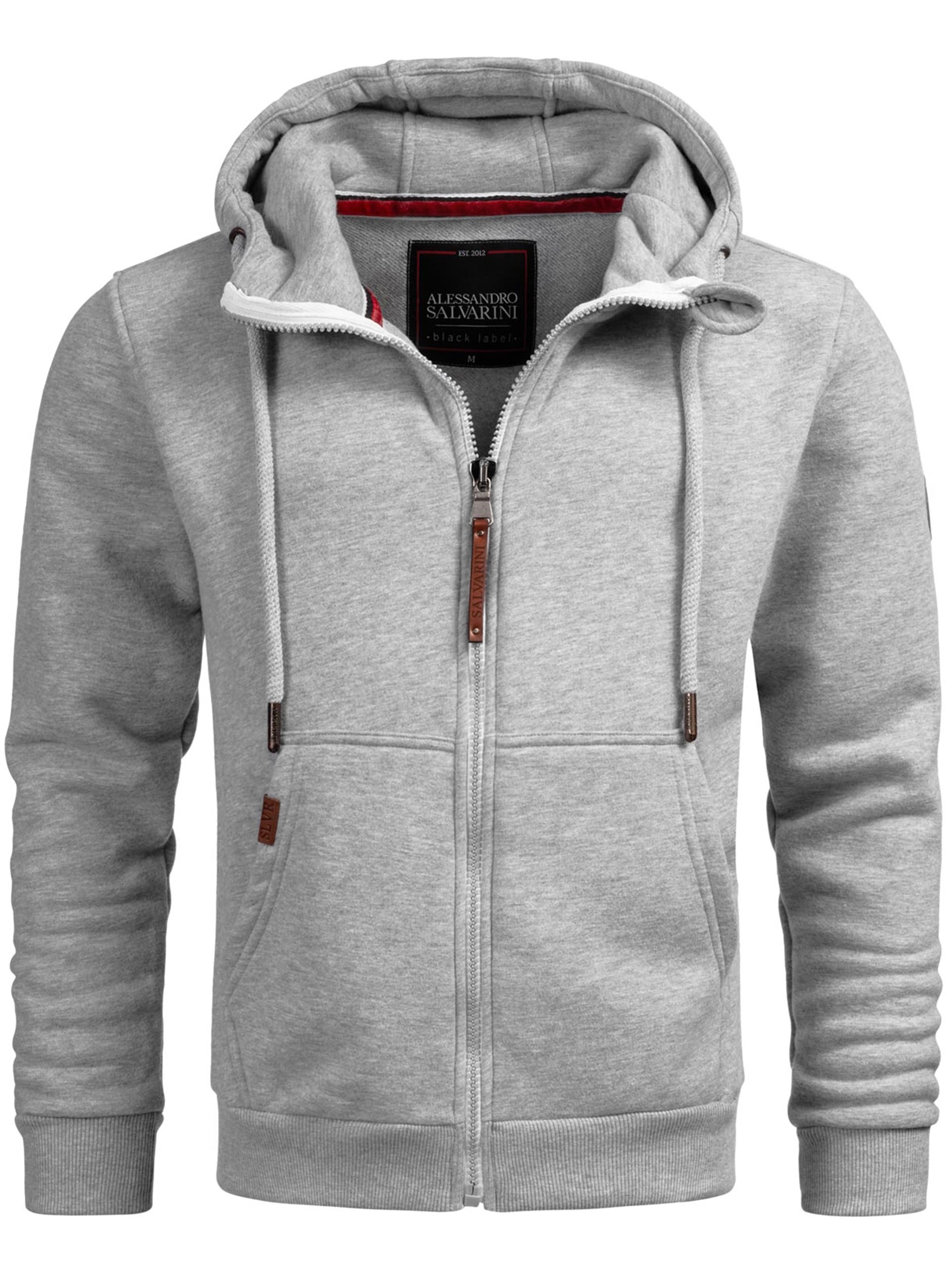 Alessandro Salvarini Sweatjacke »Alessandro Salvarini Herren Sweatjacke AS292«