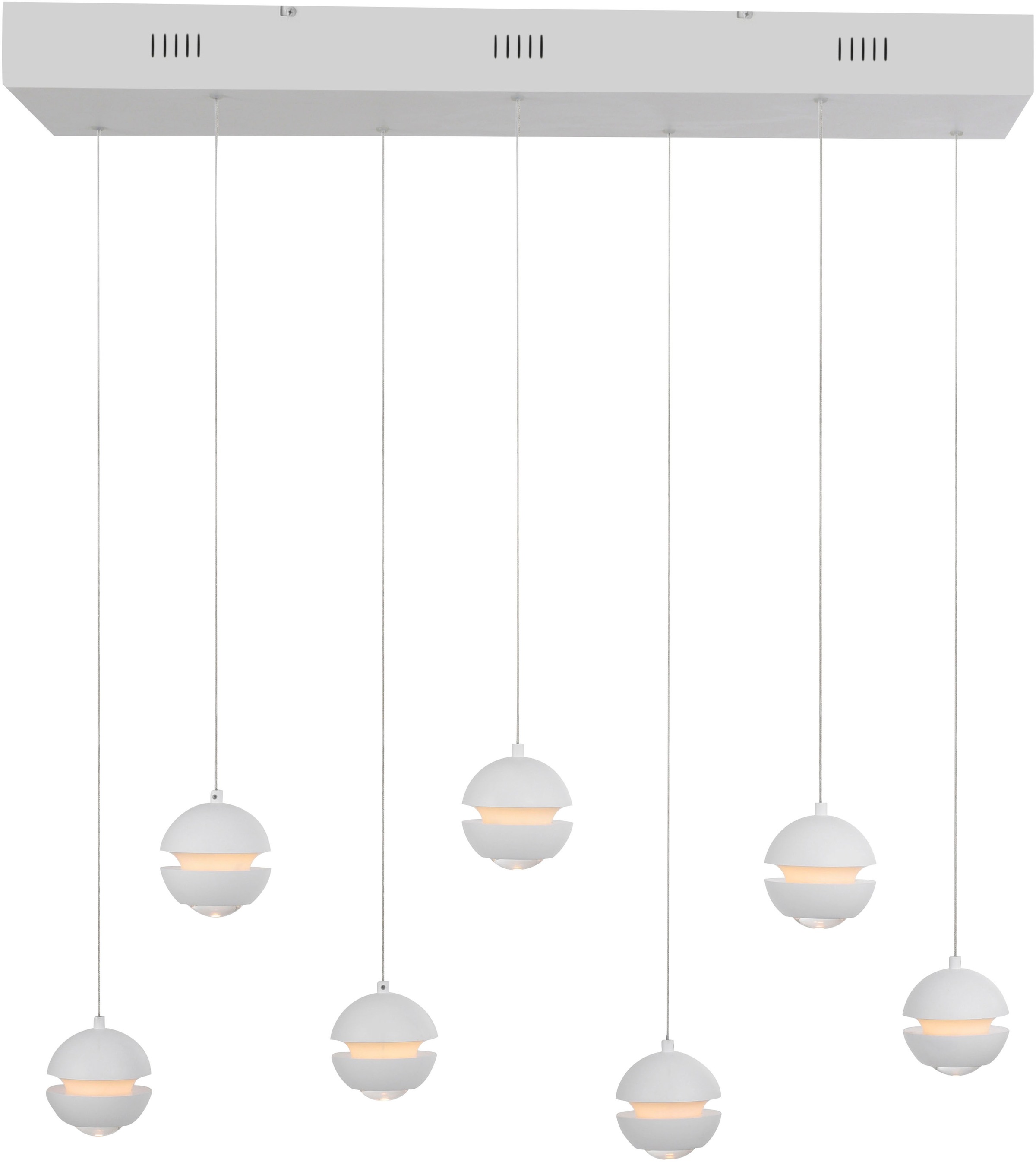 SCHÖNER WOHNEN-Kollektion LED Pendelleuchte »LINI« LED-Board 1 Stk. Warmweiß SCHÖNER WOHNEN Kollektion, 3-Stufen Dimmer, Comfort-Lift