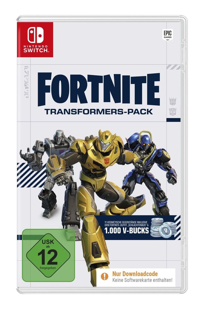 Spielesoftware »Fortnite Transformers Pack (Code in a Box)«, Nintendo Switch