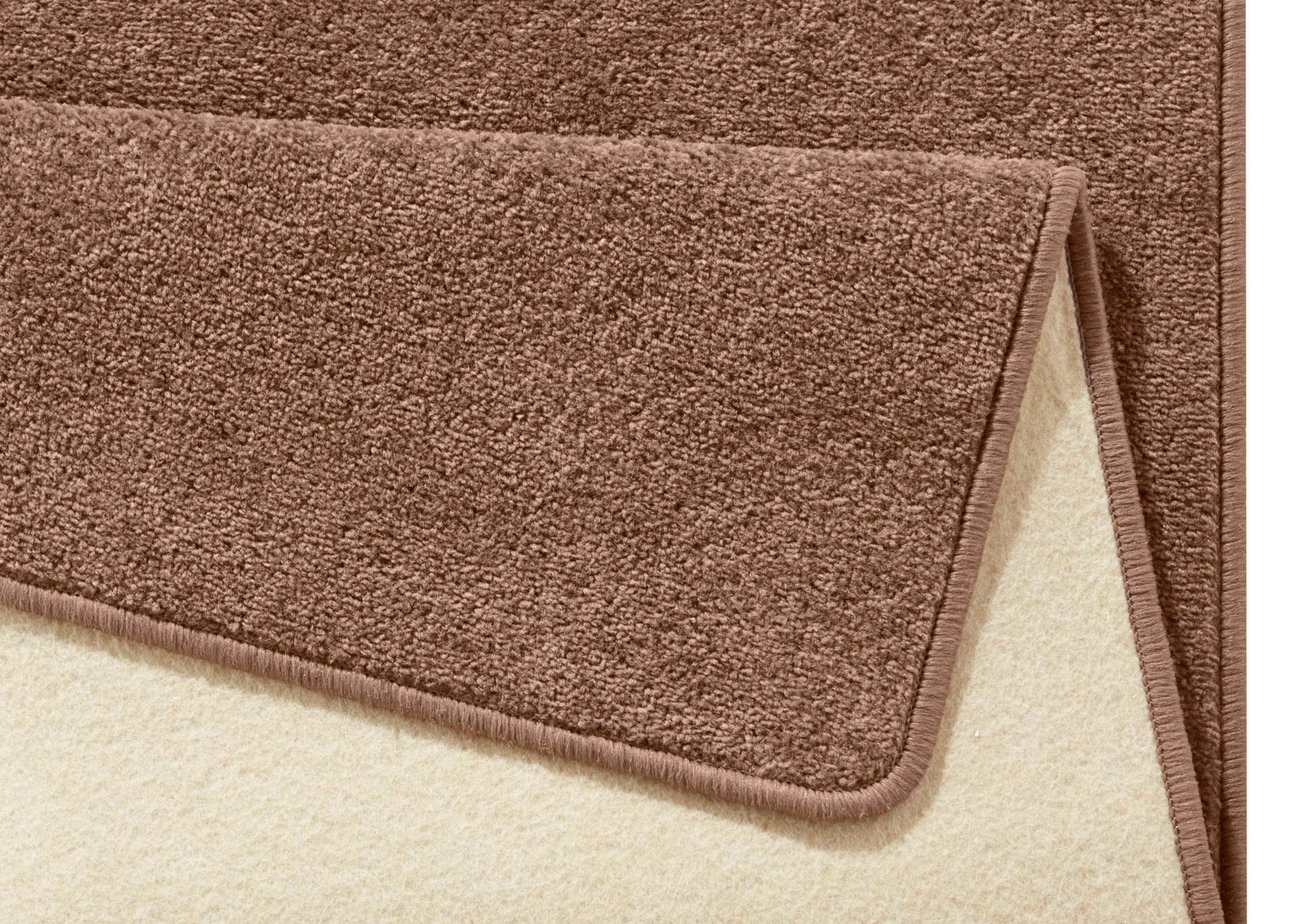 HANSE Home Bettumrandung »Fancy«, (3 tlg.), Unifarben, Bettvorleger, 3-teiliges Läufer-Set fürs Schlafzimmer