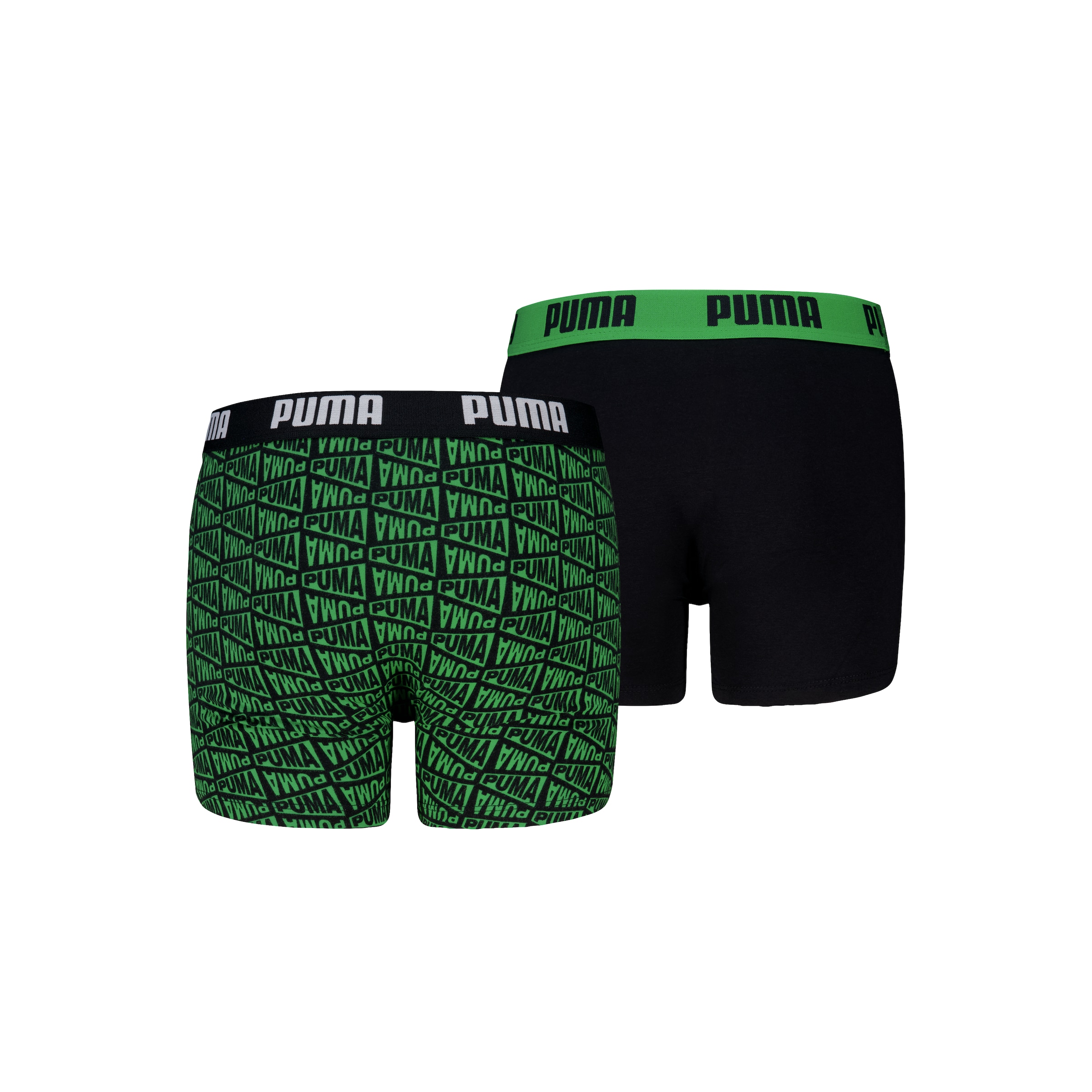 PUMA Boxershorts »PUMA BOYS FLAG PRINTED BOXERS« 2er Pack, 