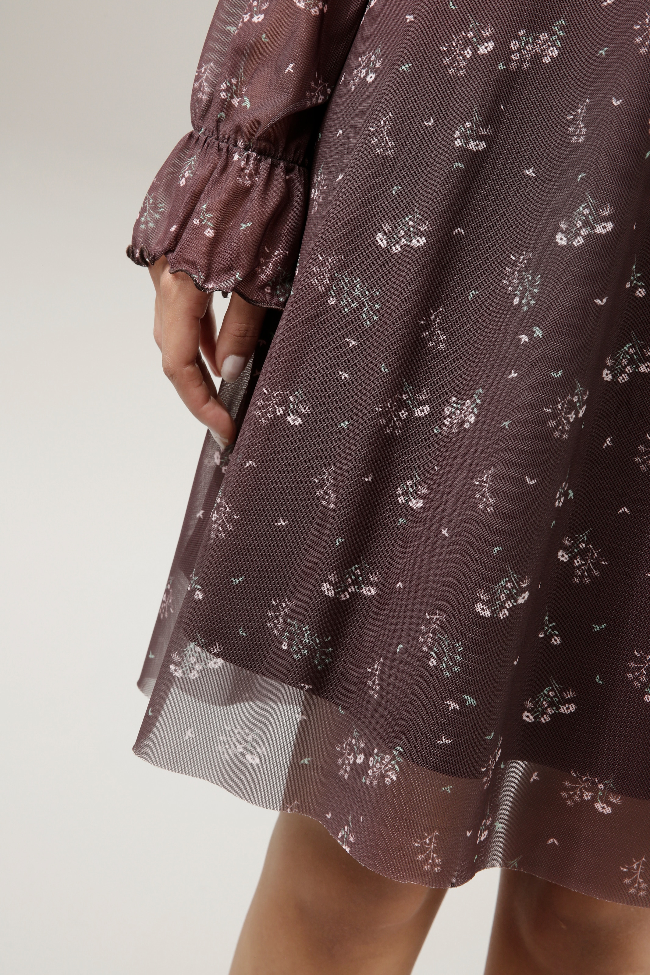 Aniston CASUAL Blusenkleid, Blümchen romantischen Online OTTO Shop im bedruckt mit