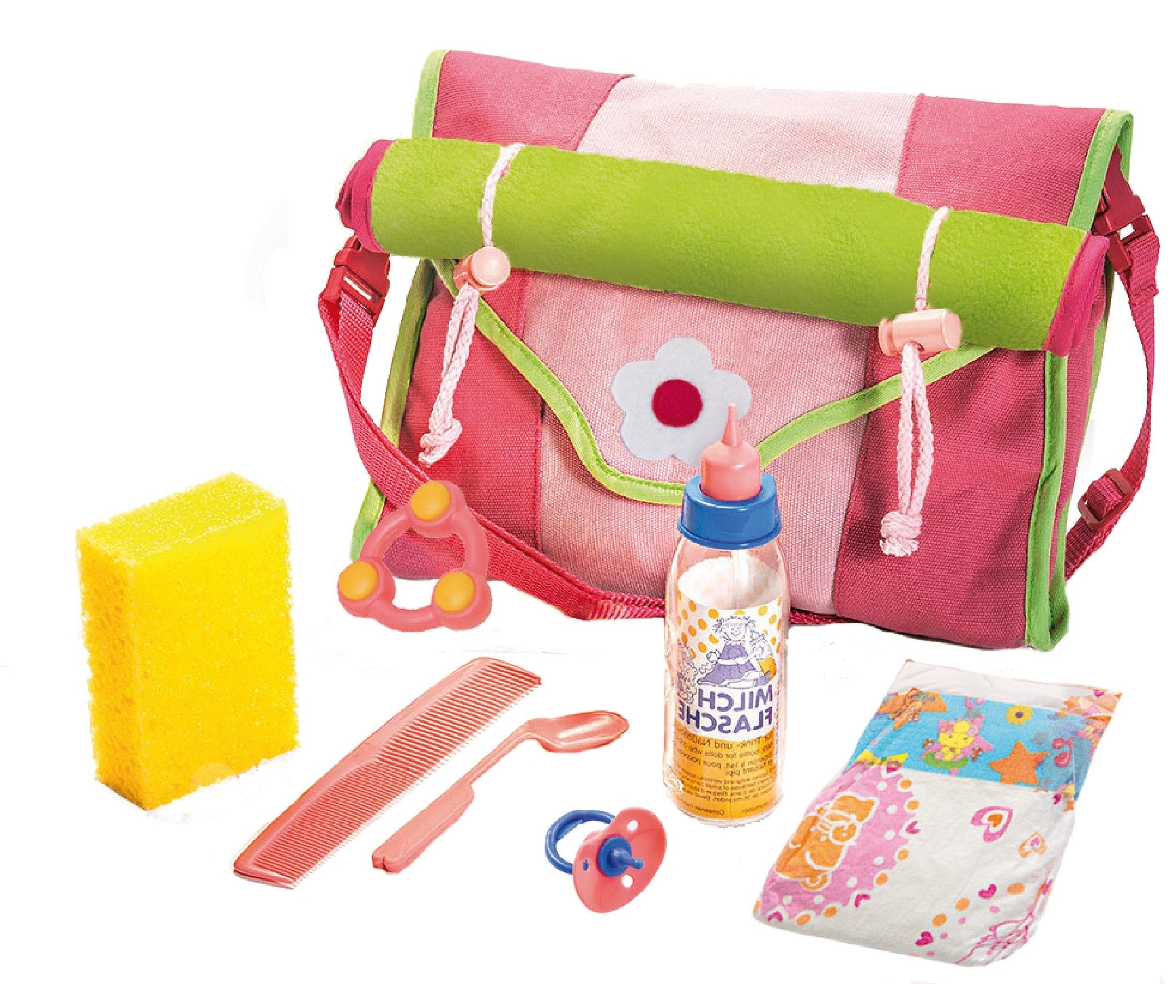 Heless Puppen Wickeltasche »Wickeltaschenset«