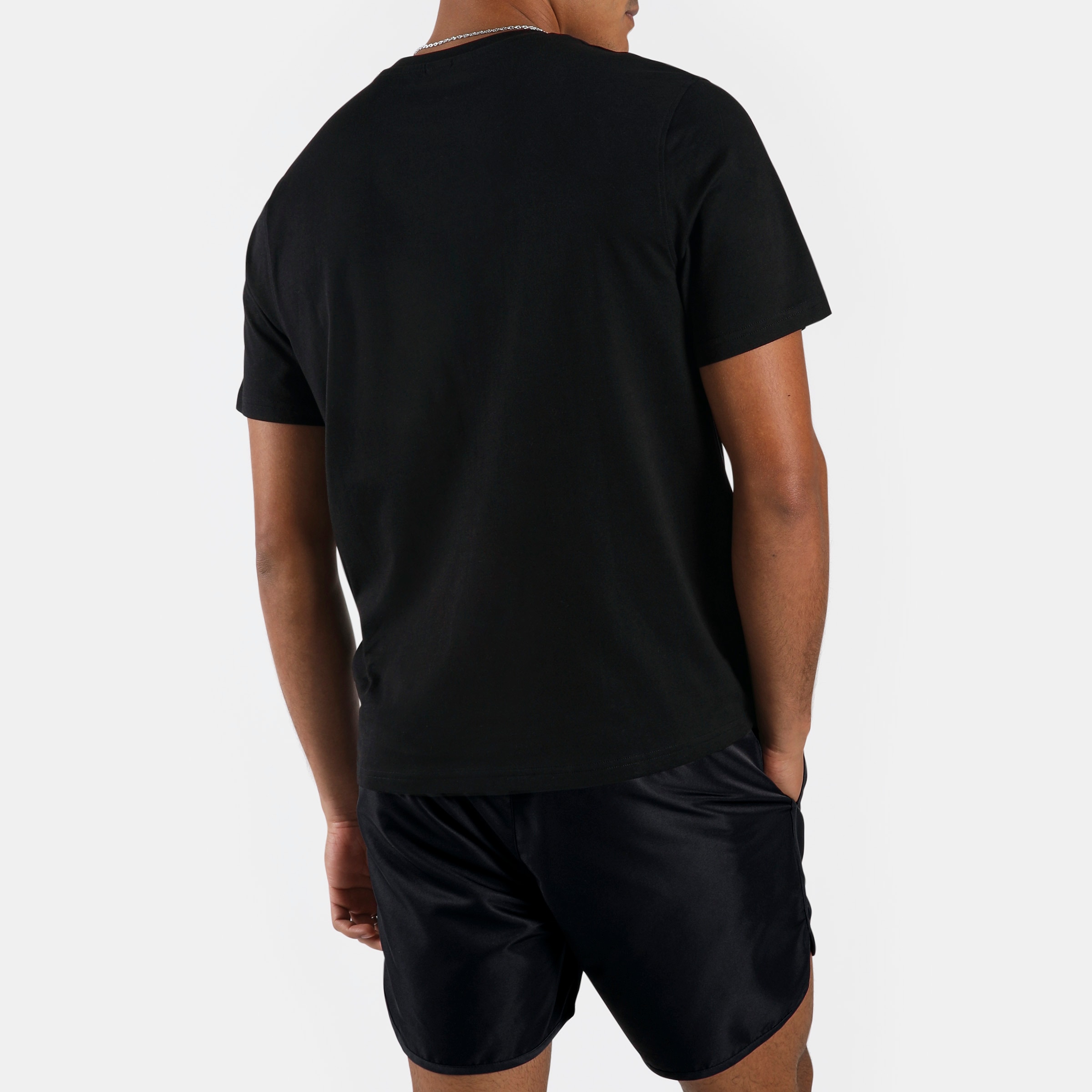 Reebok T-Shirt »BRUNO BIG LOGO CREW NECK SS TEE« Basic Passform, Kurzarm, sportliches Design, für Laufen und Fitness