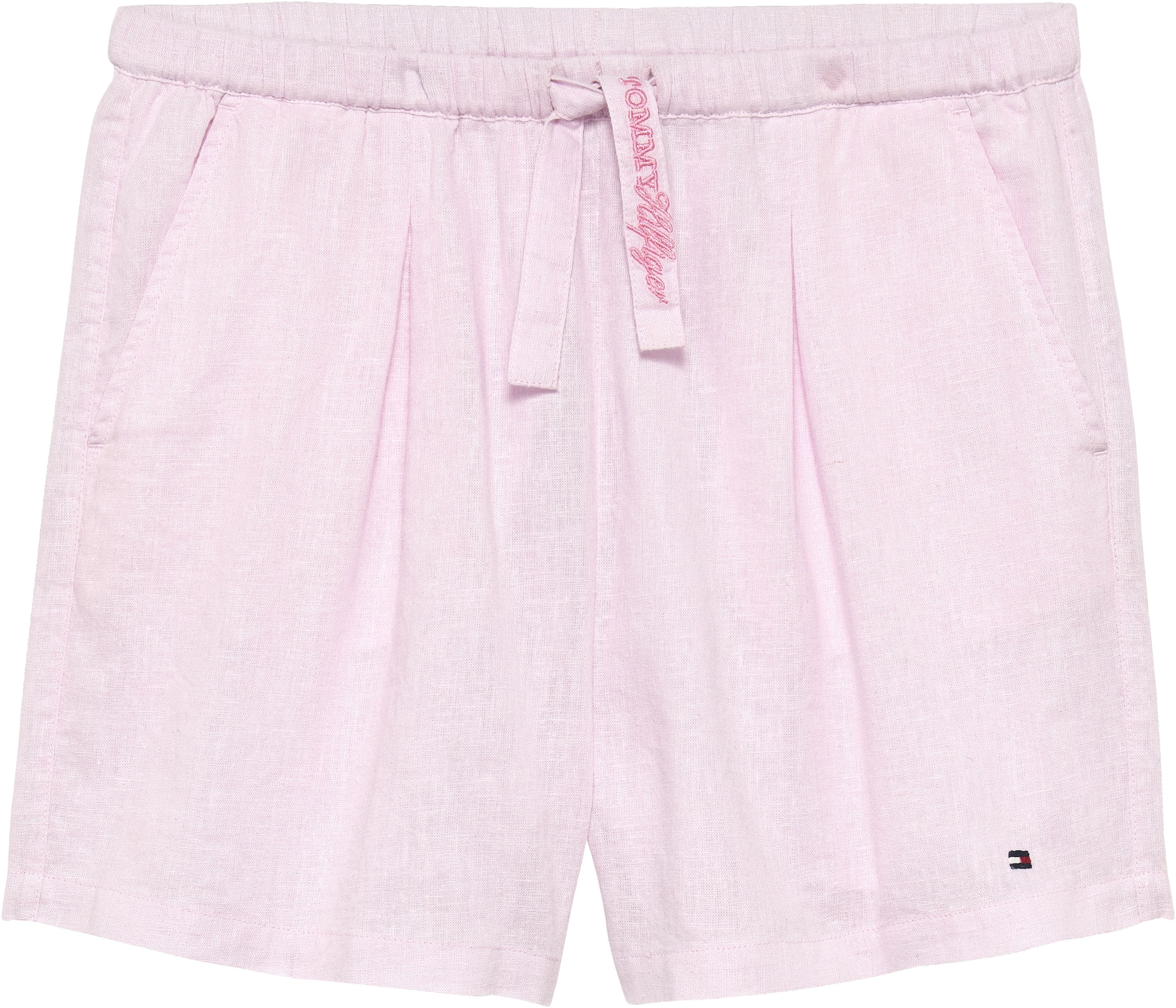 Tommy Hilfiger Shorts »PULL ON LINEN SHORT«  Kinder bis 16 Jahre, sommerlicher Leinen-Mix