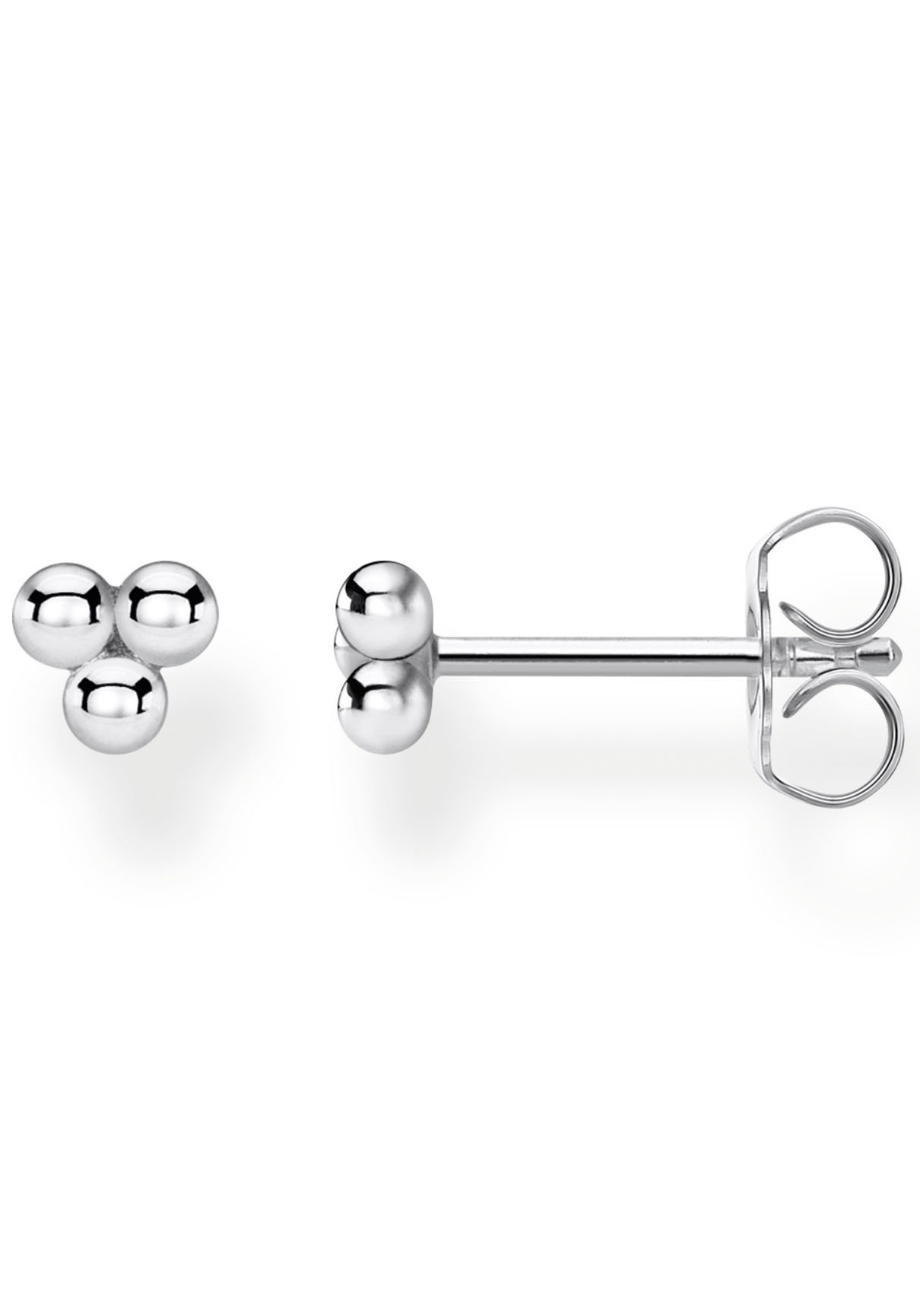 THOMAS SABO Single-Ohrstecker »Kugeln gold, Kugeln silber, H2140-001-21, H2140-413-39«