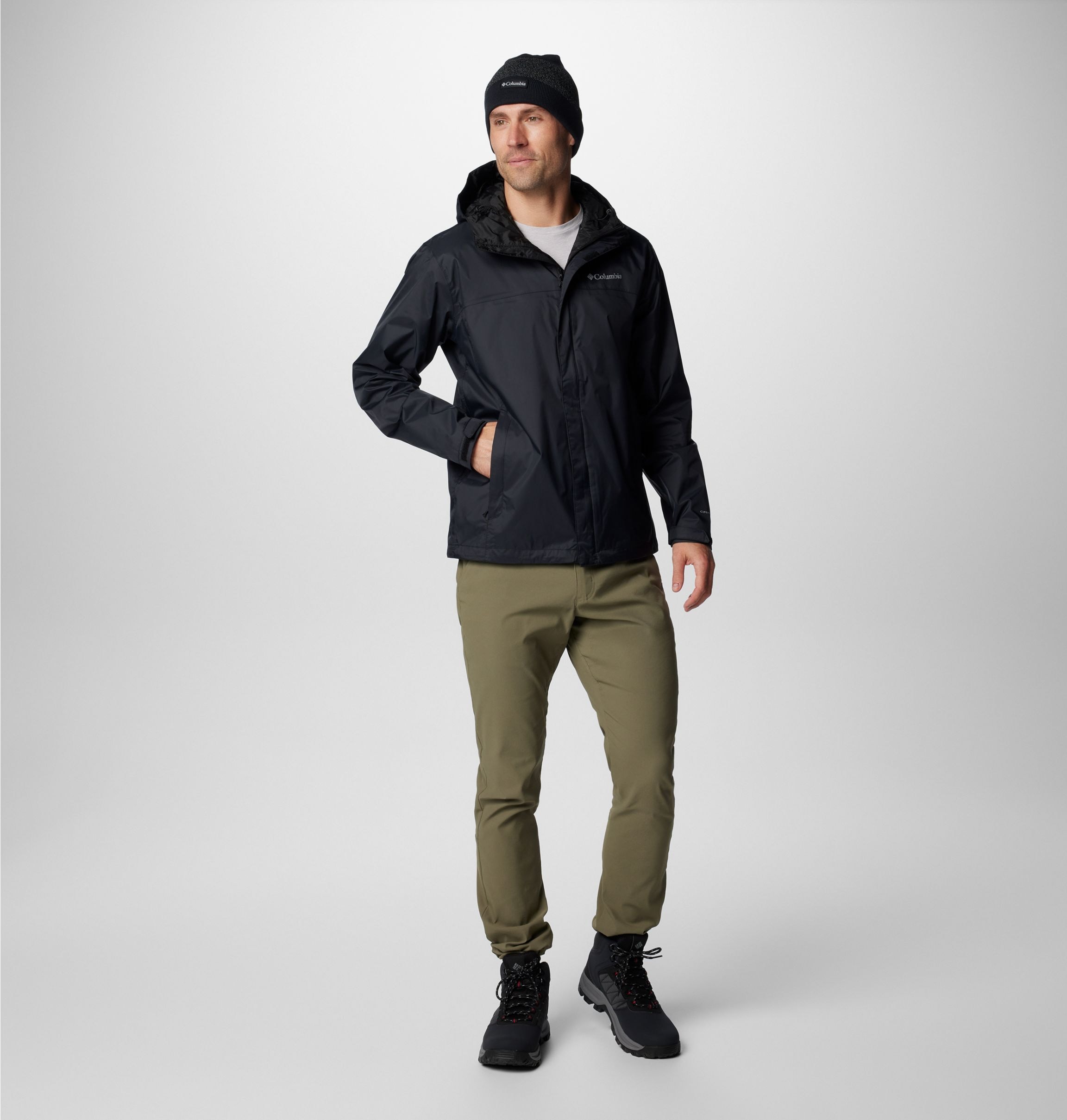 Columbia Regenjacke »WATERTIGHT II JACKET«, (1 St.), mit Kapuze