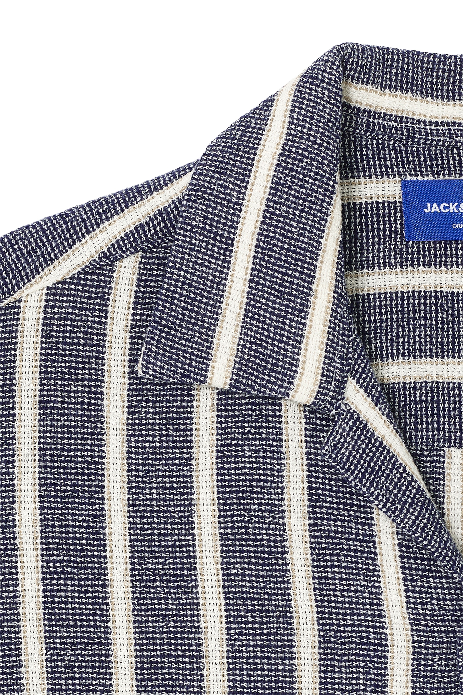 Jack & Jones Kurzarmhemd »JORCOBA STRIPE RESORT SHIRT SS SN«