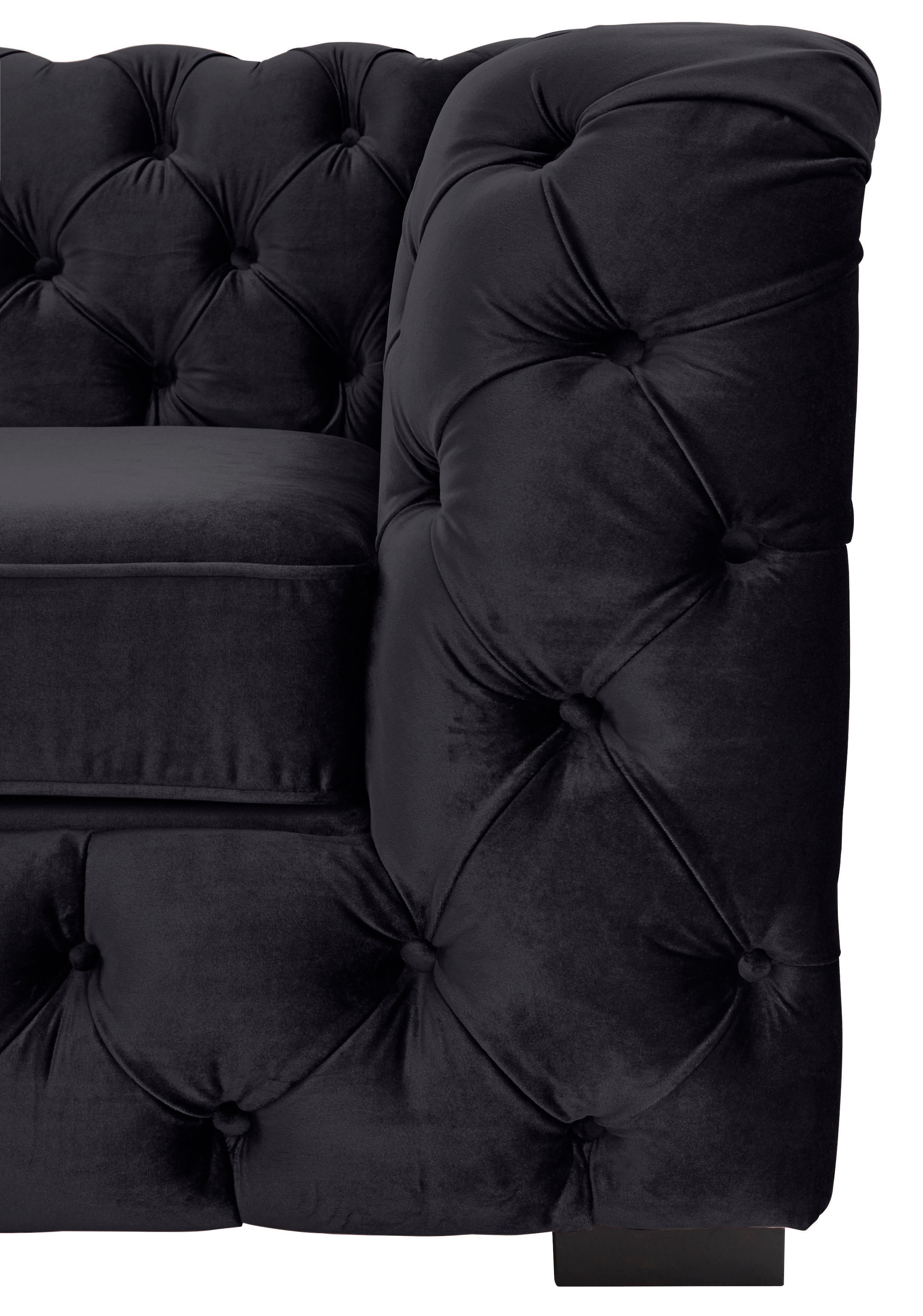 Home affaire Chesterfield-Sofa »Kalina«, klassische Chesterfield-Knopfheftung, sehr hochwertige Verarbeitung