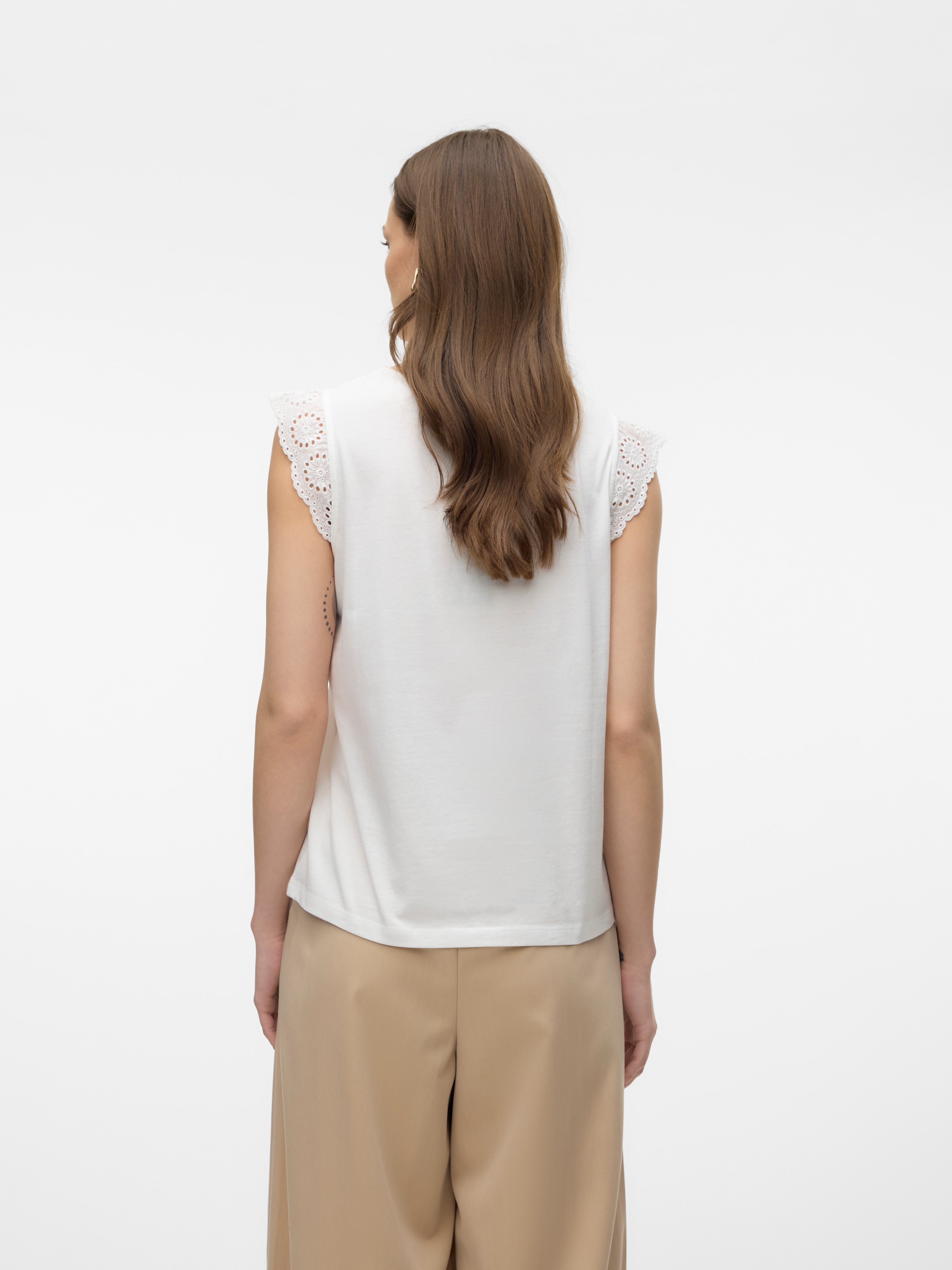Vero Moda T-Shirt »VMEMILY SL GATHERING TOP JRS NOOS«