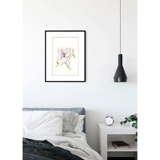 Komar Poster »Magnolia Shine«, Pflanzen-Blätter, (1 St.), Kinderzimmer,  Schlafzimmer, Wohnzimmer bei OTTO