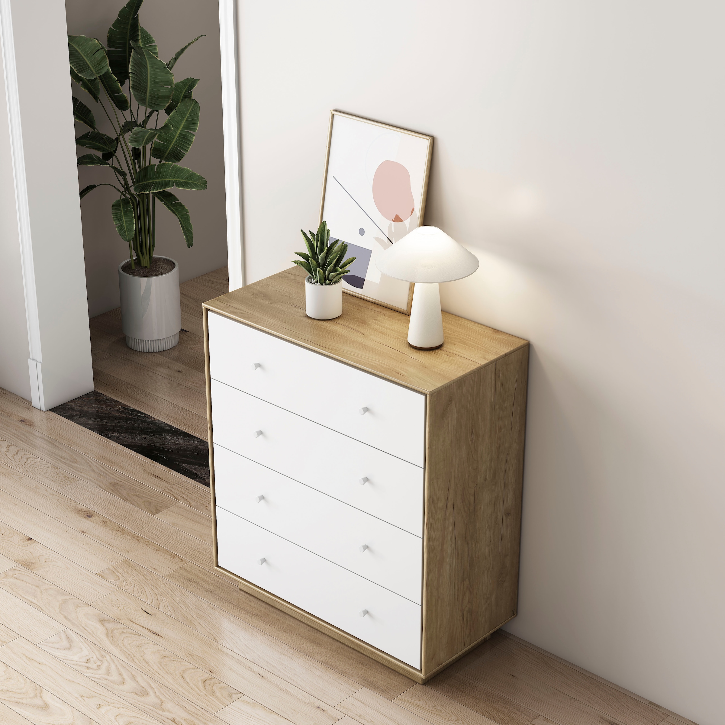 OTTO home Kommode »Blaire« kratzfeste Melaminoberfläche, ABS-Kanten und FSC-zertifiziertem Holz