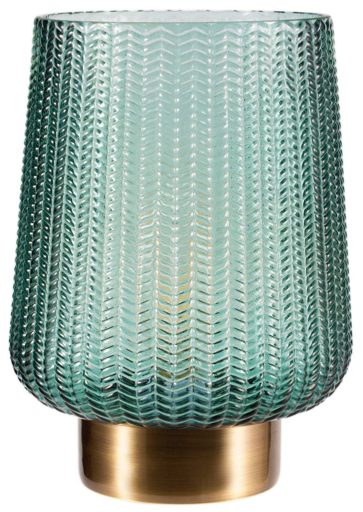 Pauleen Tischleuchte »Pretty Glamour«, 1 flammig, Leuchtmittel E27 | Leuchtmittel wechselbar, E27, Batterbiebetrieben, Timerfunktion, Windlicht