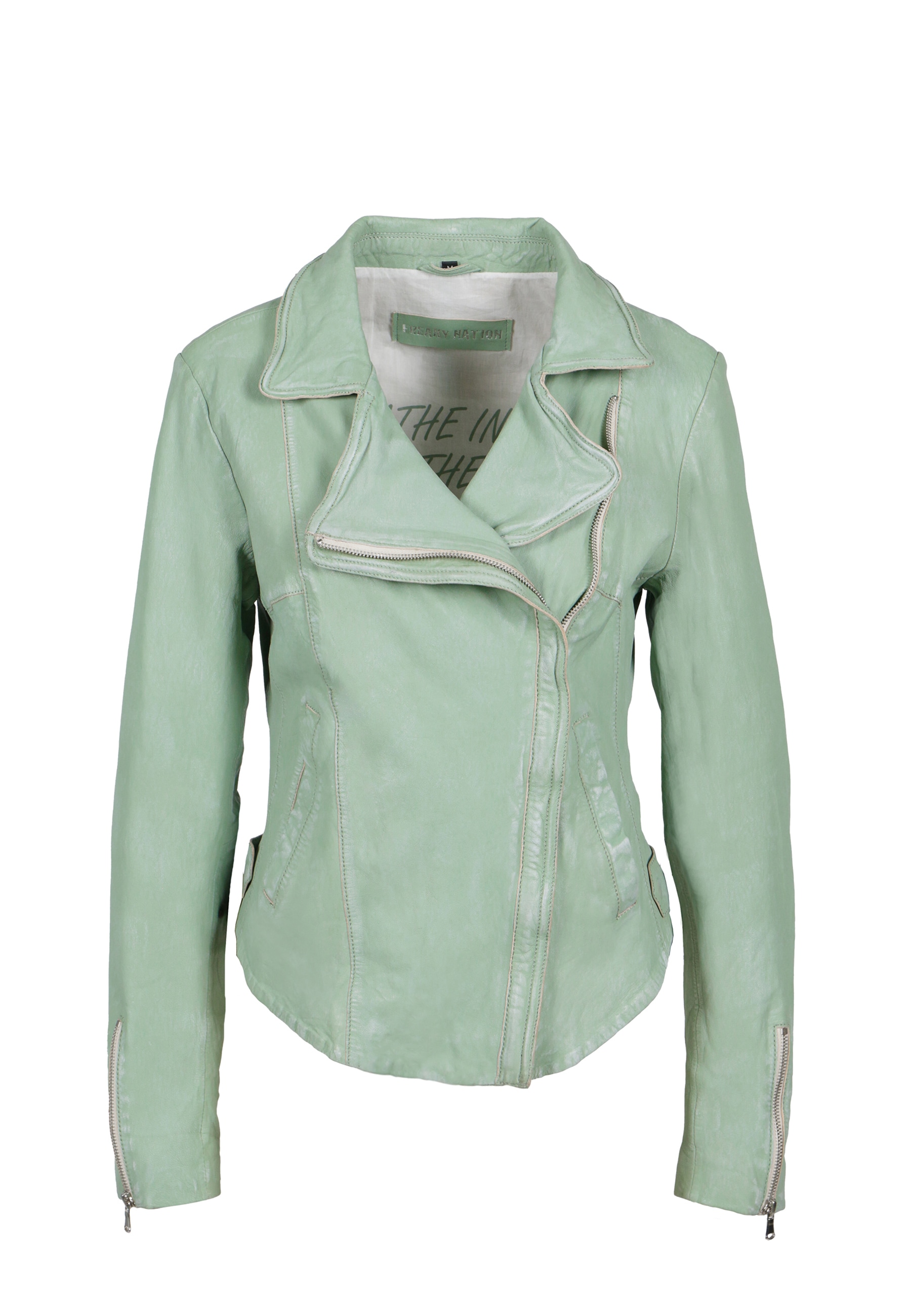 Freaky Nation Lederjacke »Just Now-FN«