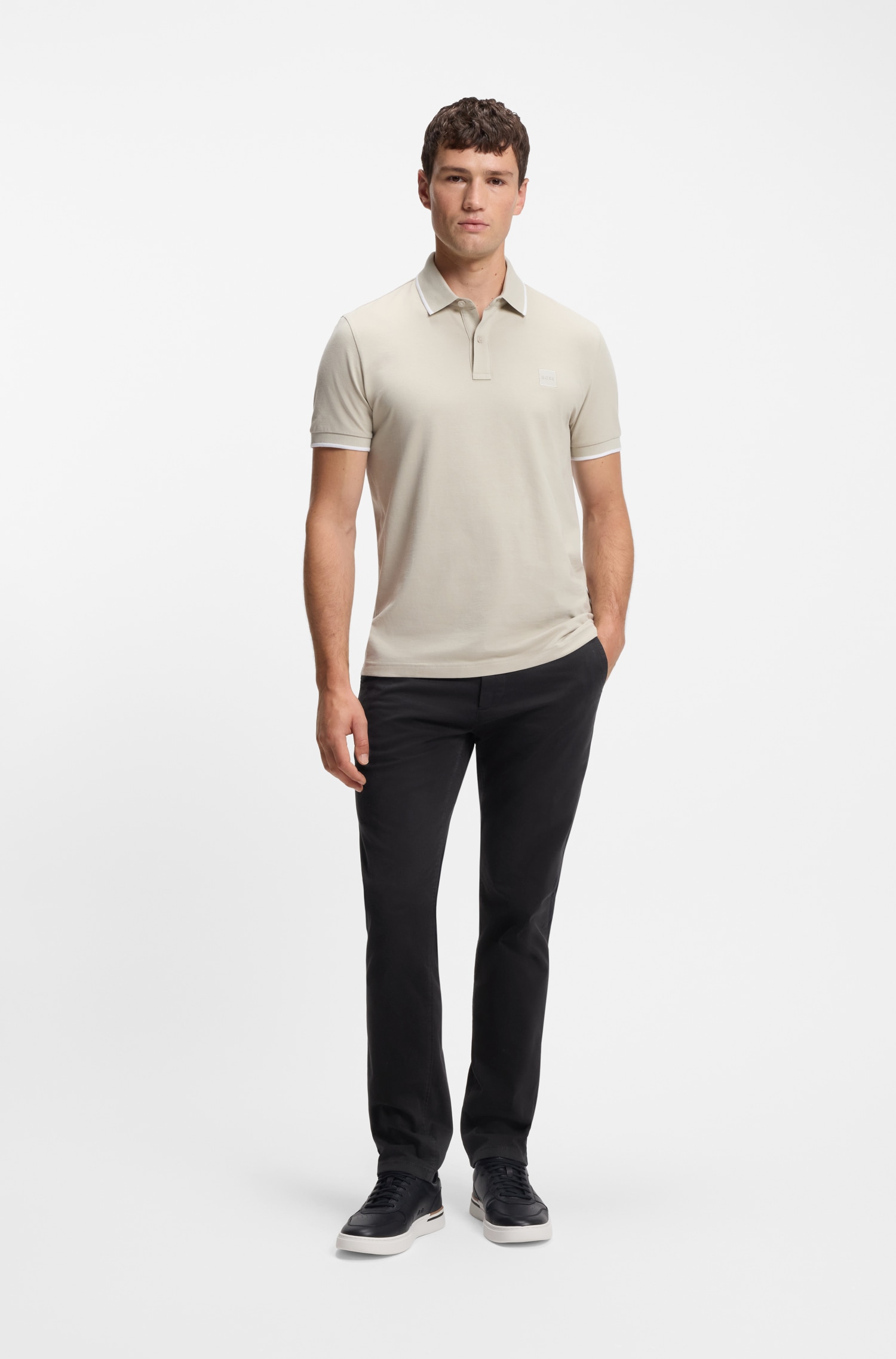 BOSS ORANGE Chinohose »slim«, mit Gesäßtaschen