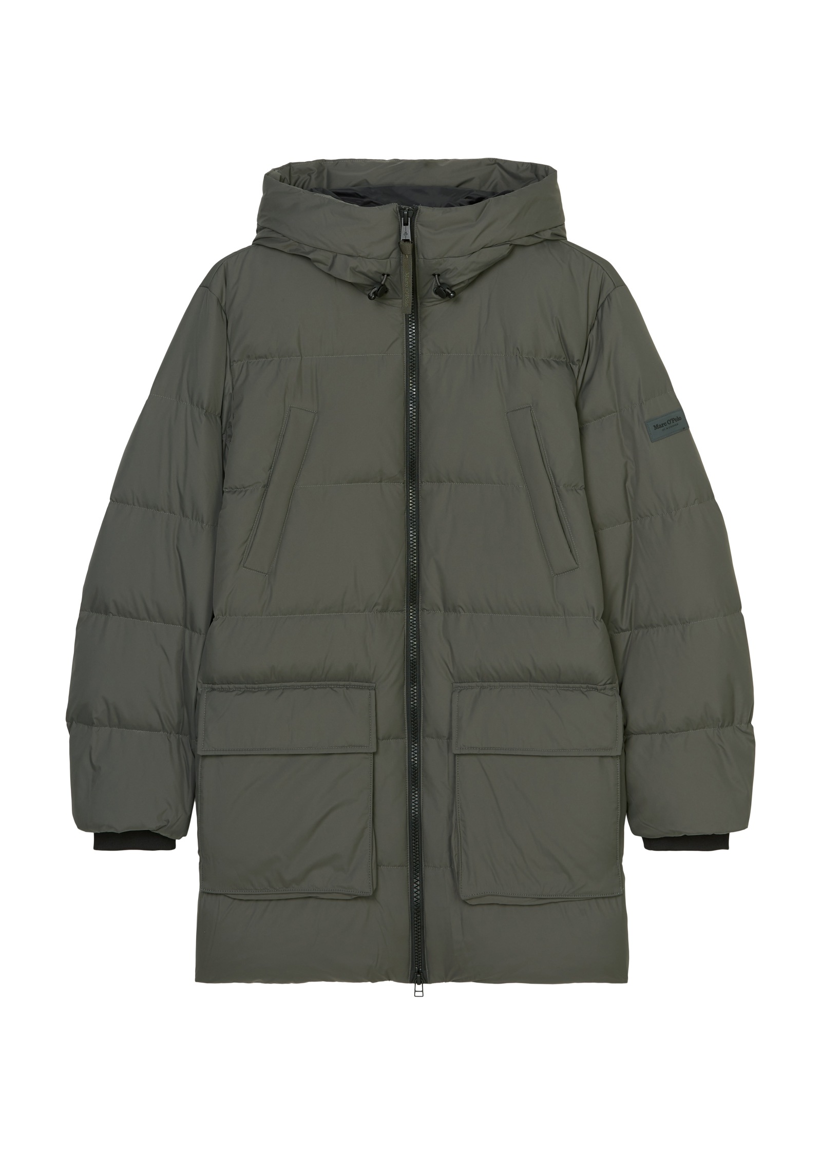 Marc O'Polo Winterjacke, mit Kapuze, mit Kapuze und vielen Details