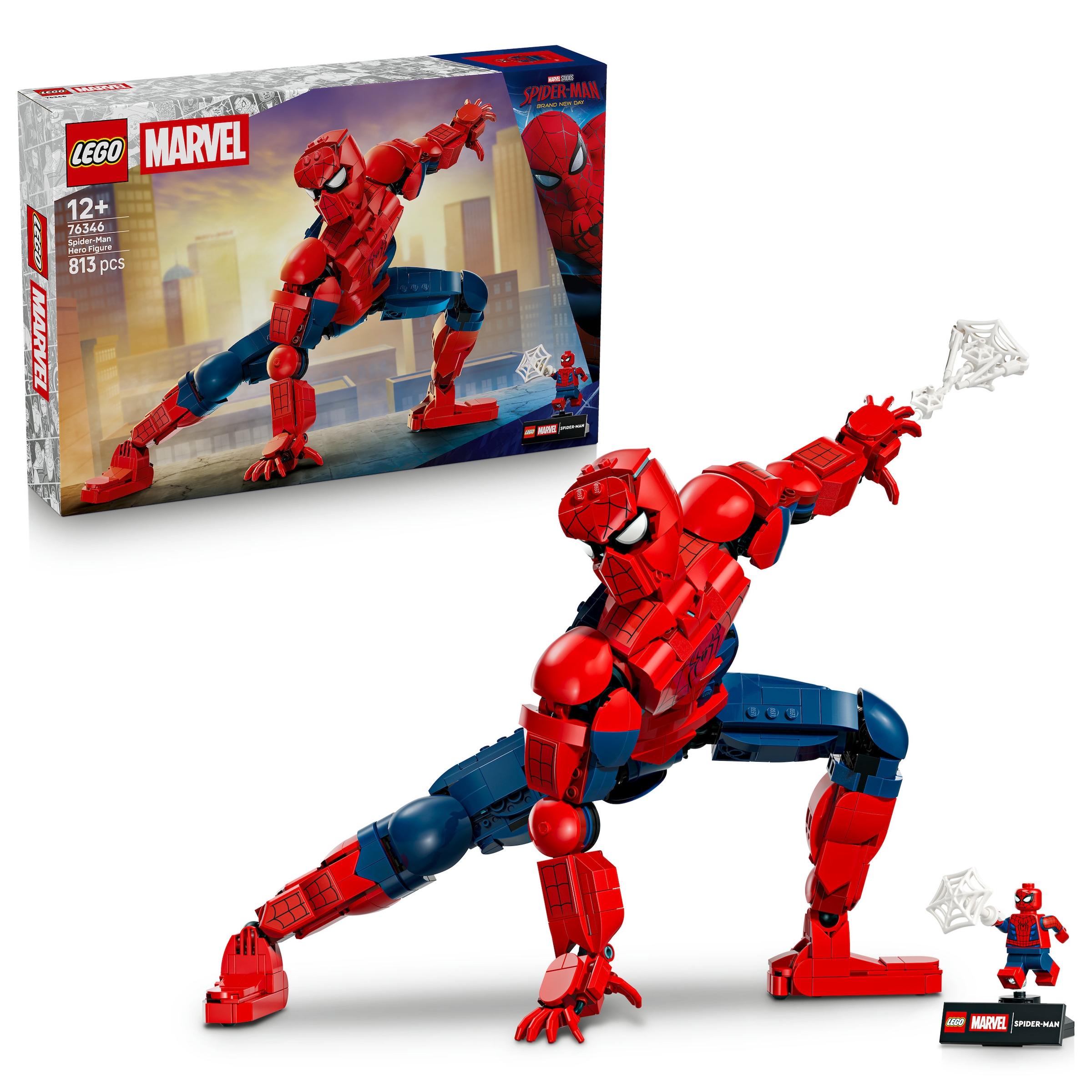 LEGO® Konstruktionsspielsteine »Spider-Man-Figur (76346), LEGO Super Heroes« Made in Europe