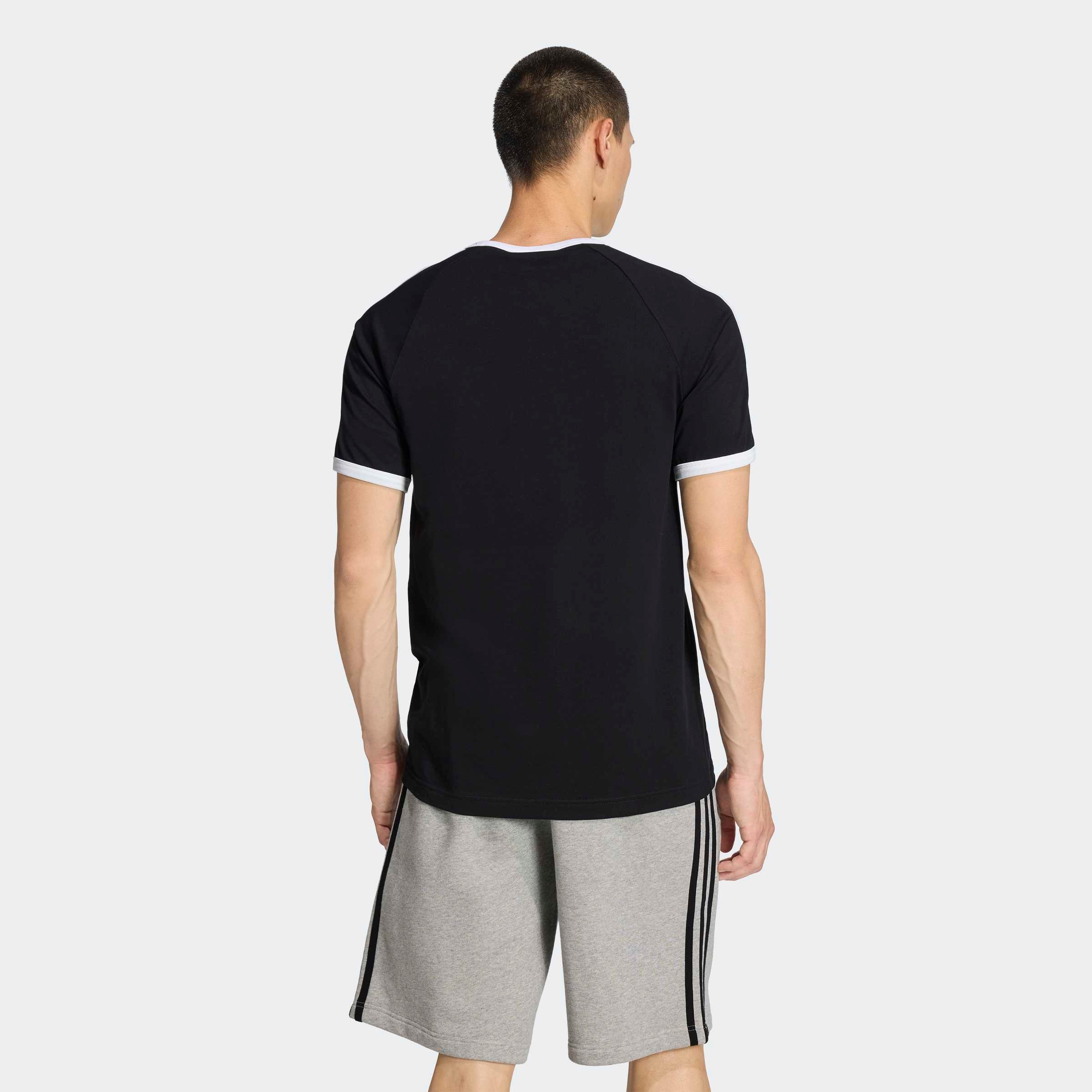 adidas Originals T-Shirt »3-STREIFEN RINGER, SCHMAL GESCHNITTEN«
