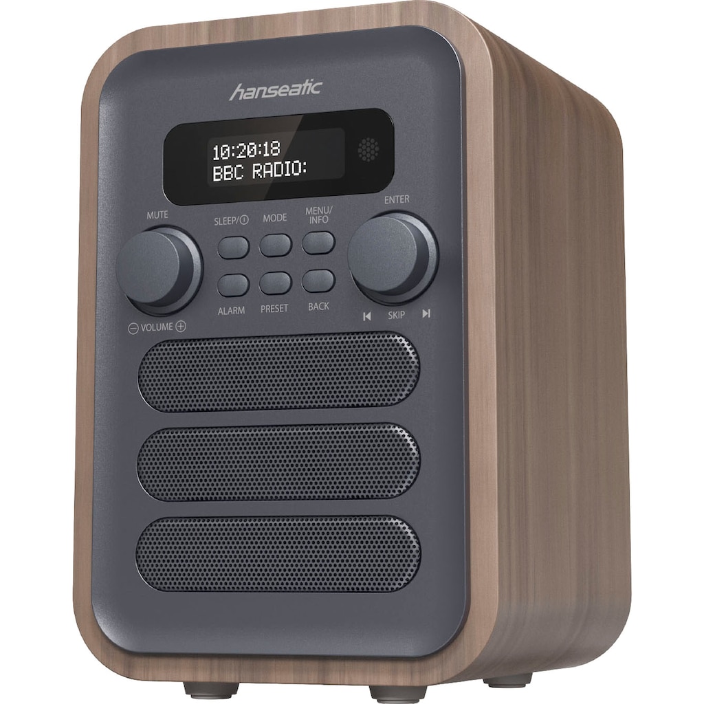 Hanseatic Digitalradio (DAB+) »HRA-23«, (Bluetooth 3,5 W)