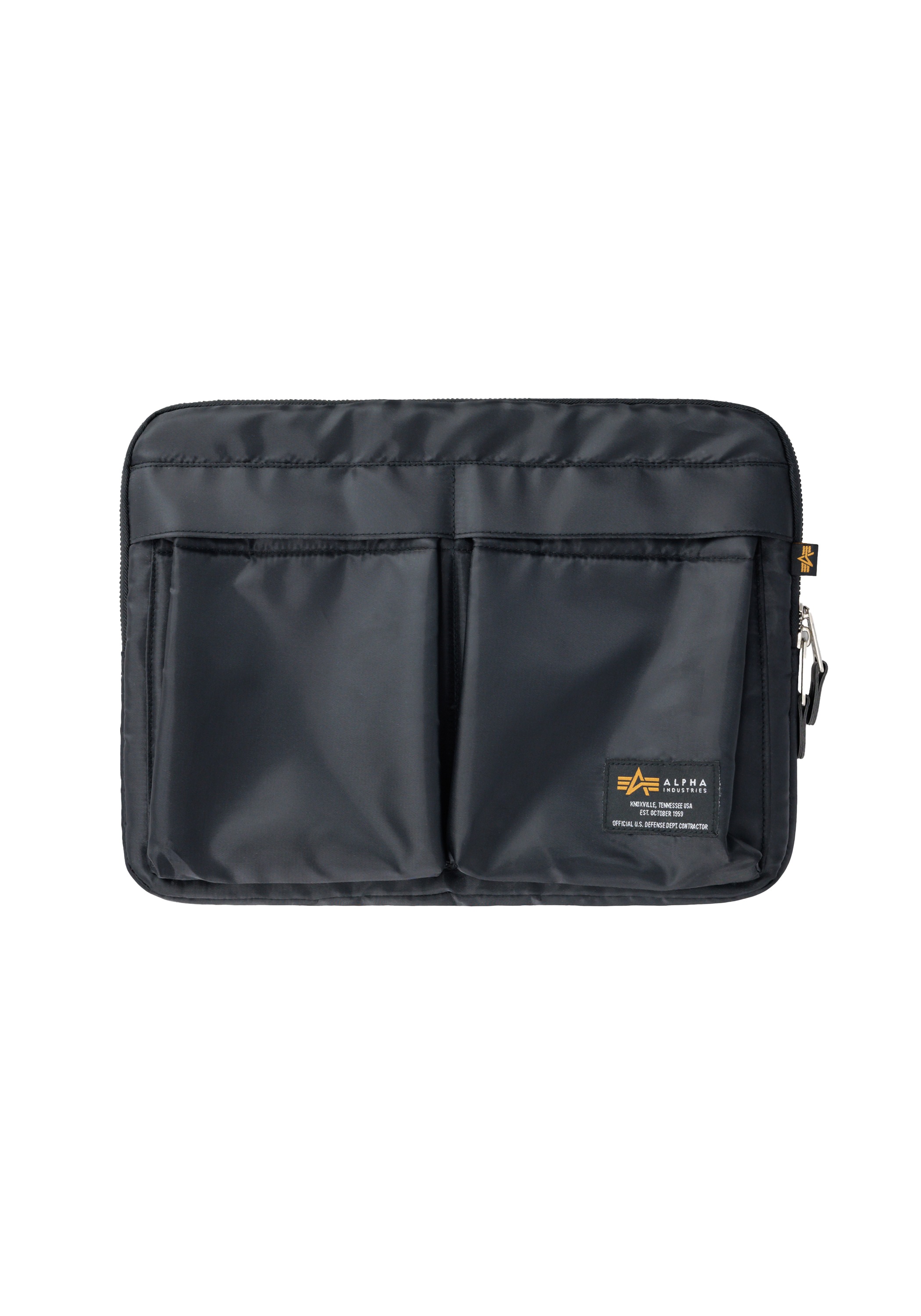 Alpha Industries Tragetasche »Label Notebook Bag« in schwarz, Größe M