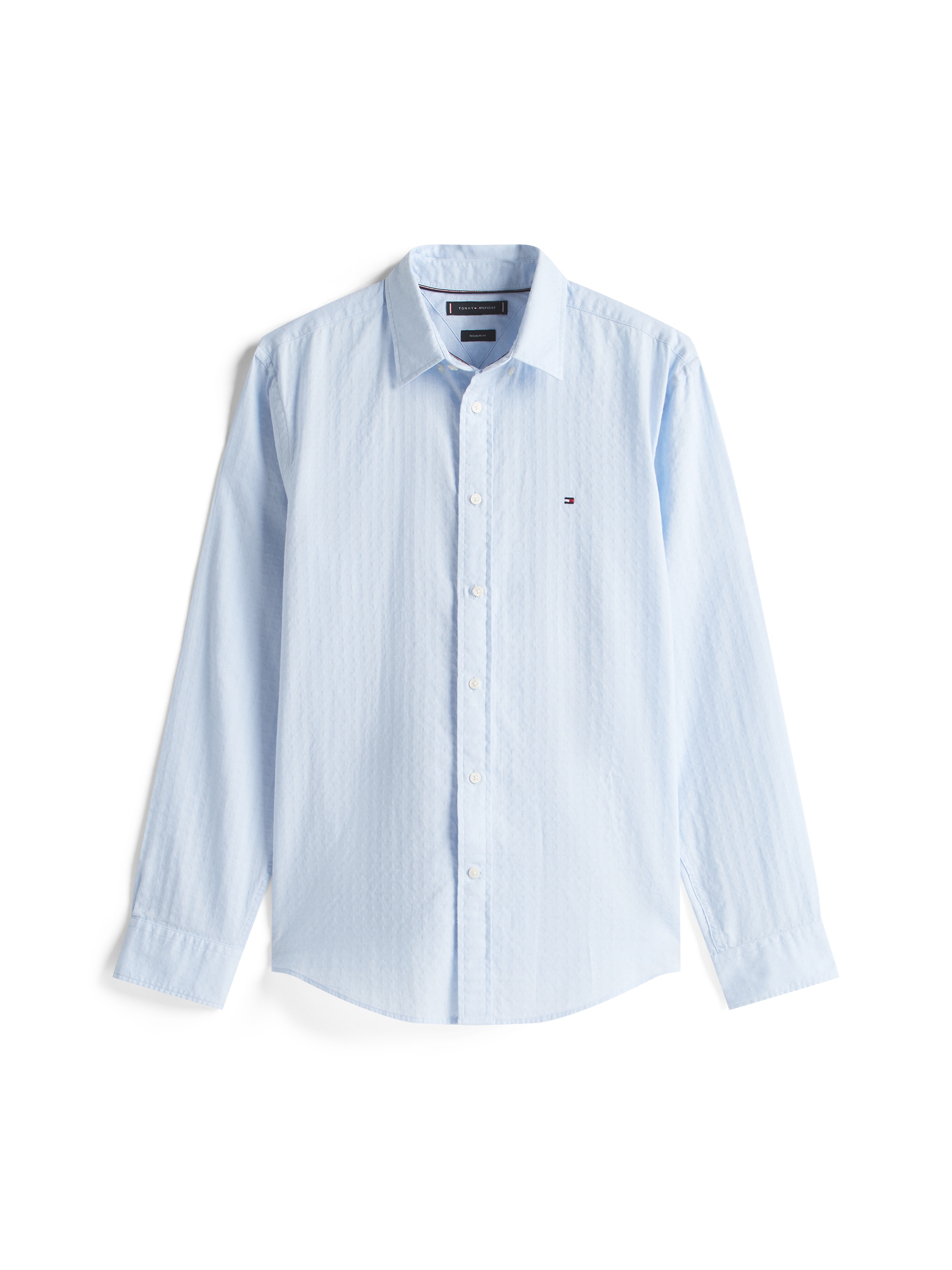 Tommy Hilfiger Langarmhemd »DOBBY STRUCTURE RF SHIRT«