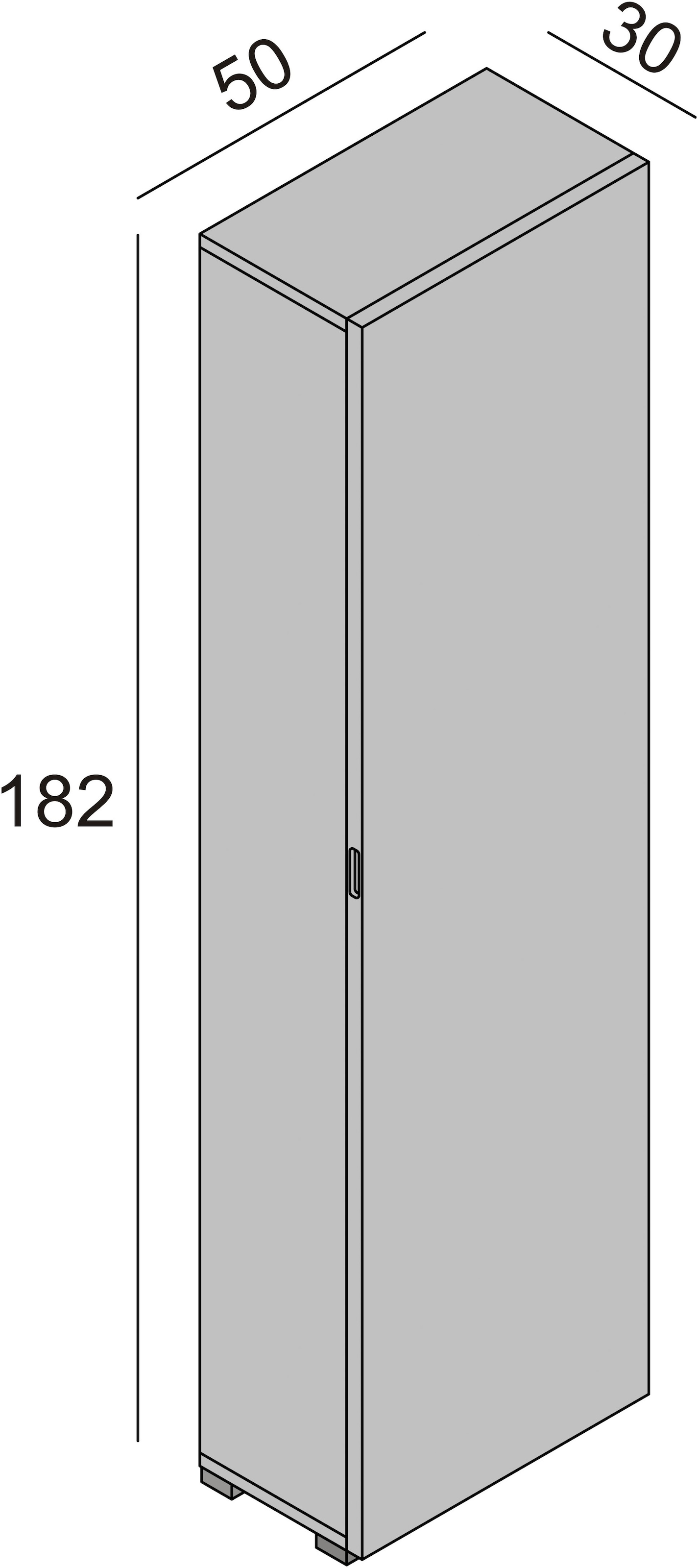 INOSIGN Mehrzweckschrank »MILLEUSI«