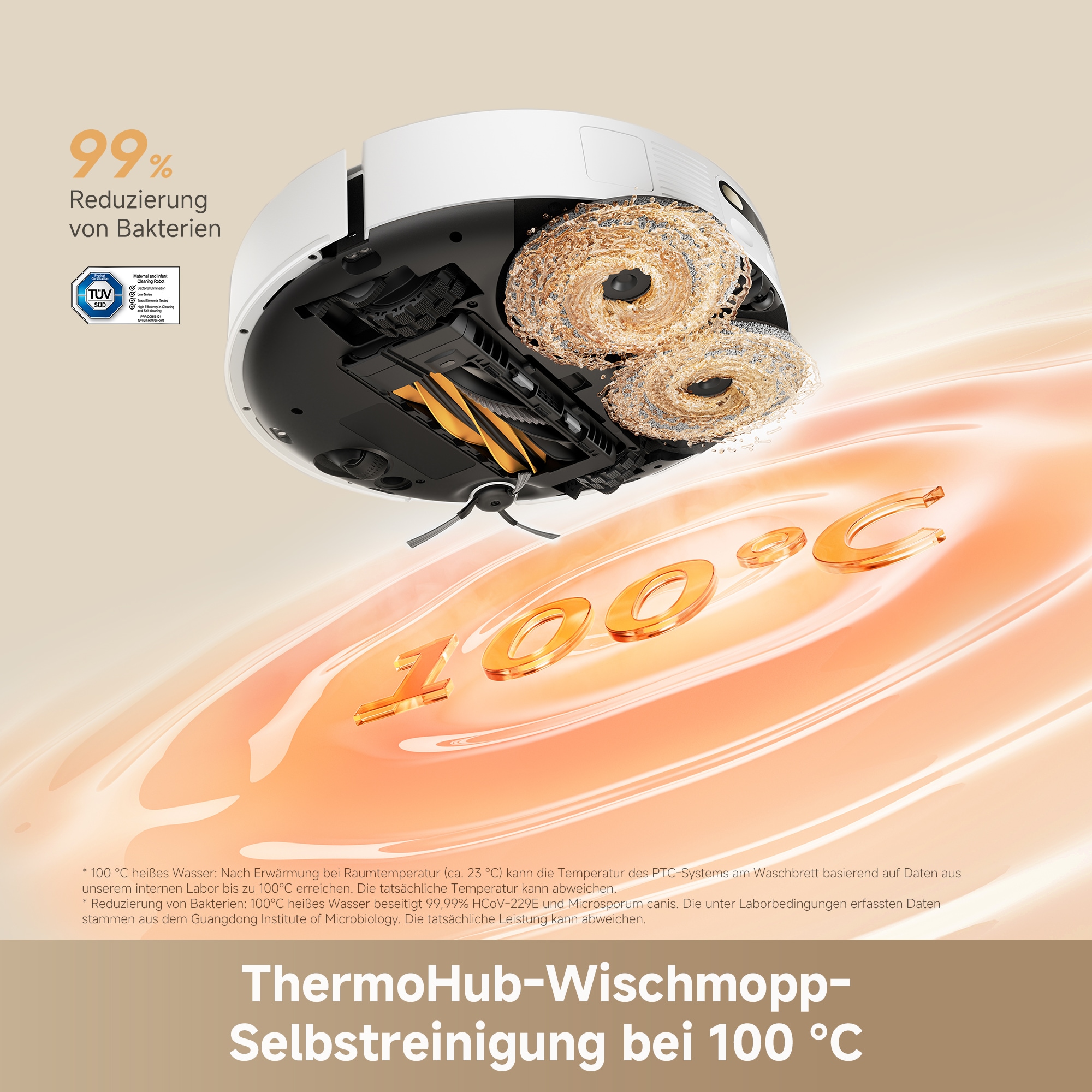 Dreame Saugroboter »L50s Pro Ultra« Basisstation, App-Steuerung