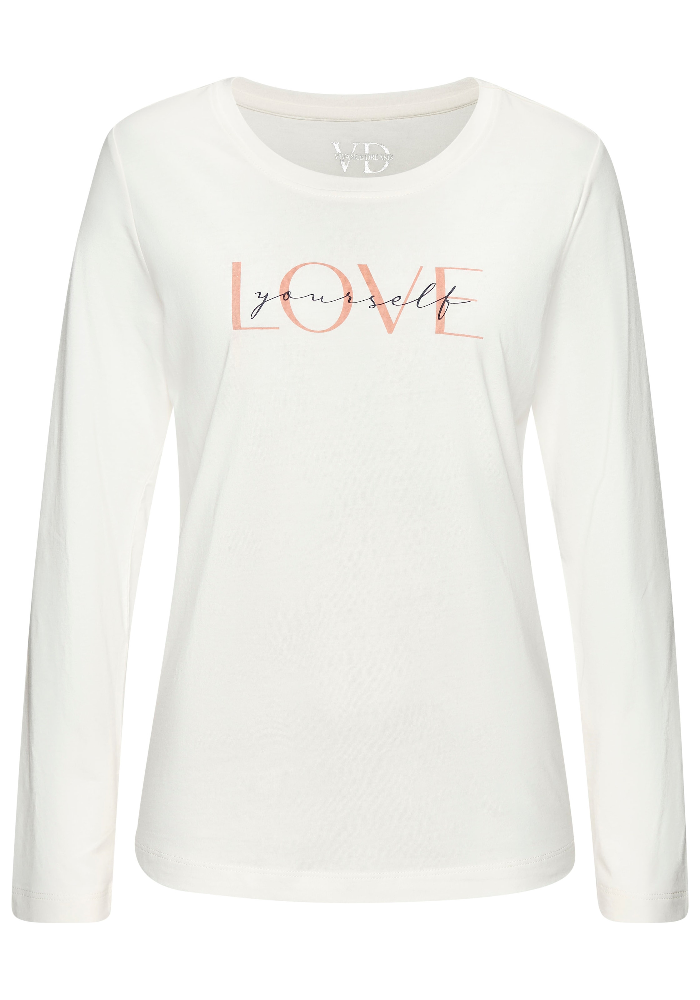 Vivance Dreams Longsleeve, mit schönem Frontprint