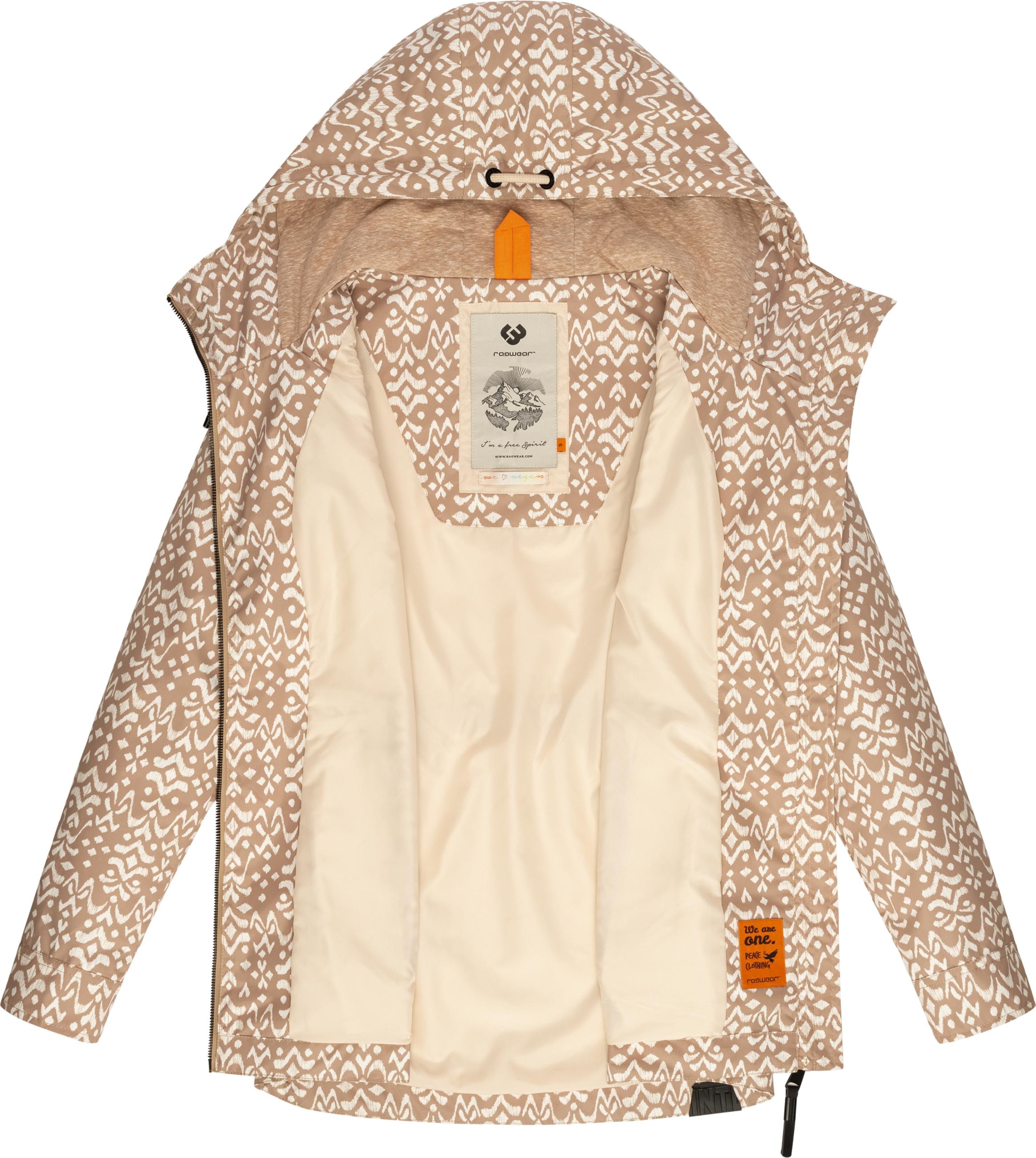 Ragwear Outdoorjacke »Übergangsjacke Zuzka Ikat«