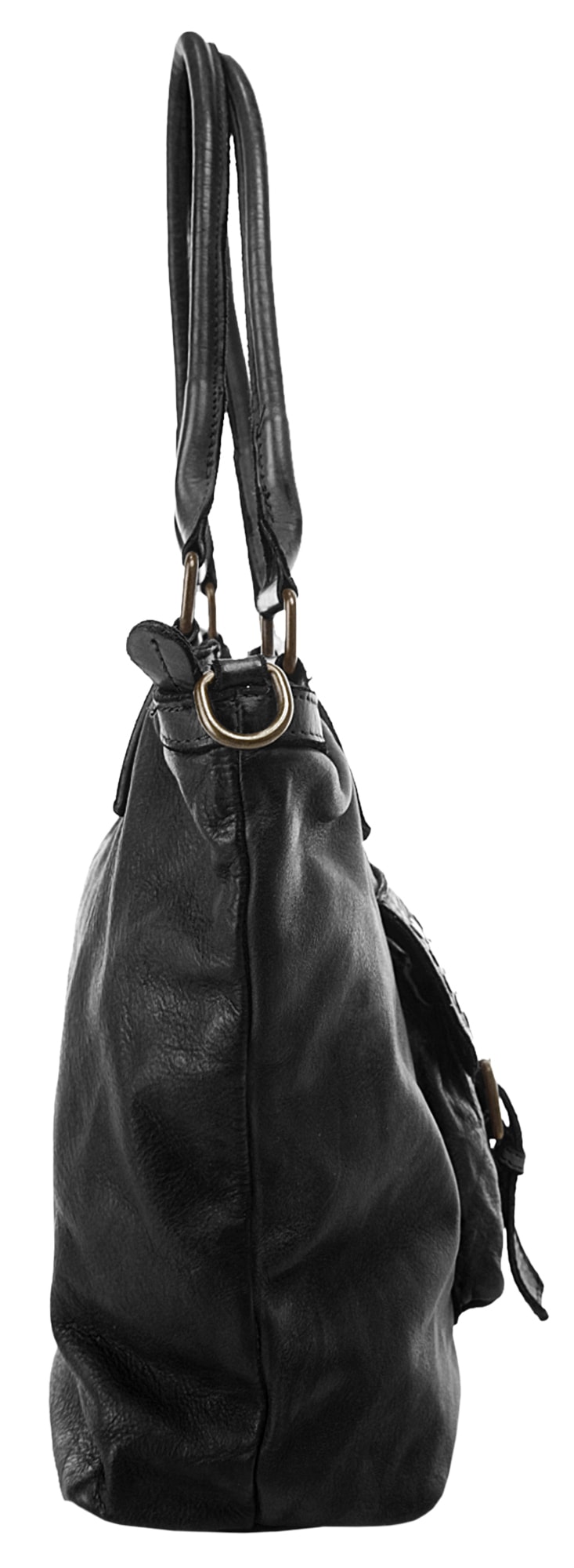Samantha Look Shopper, echt Leder, Made in Italy
