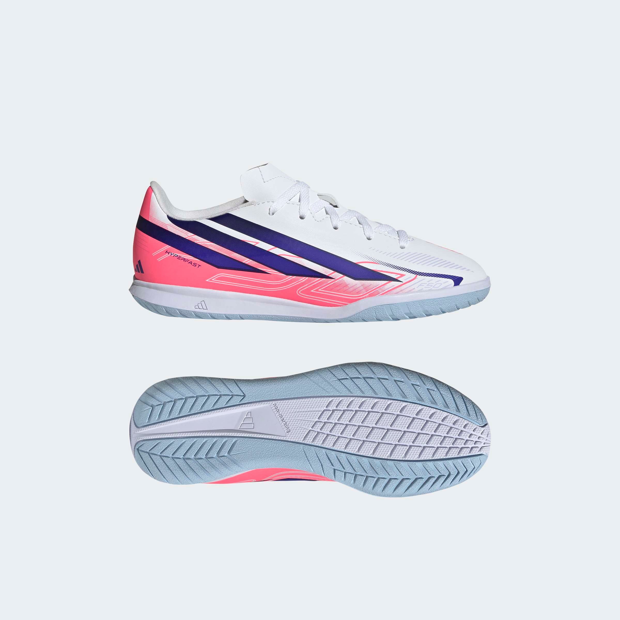 adidas Performance Fußballschuh »F50 HYPERFAST CLUB KIDS , HALLE«  für Hallenboden, für Jugendliche & Kinder