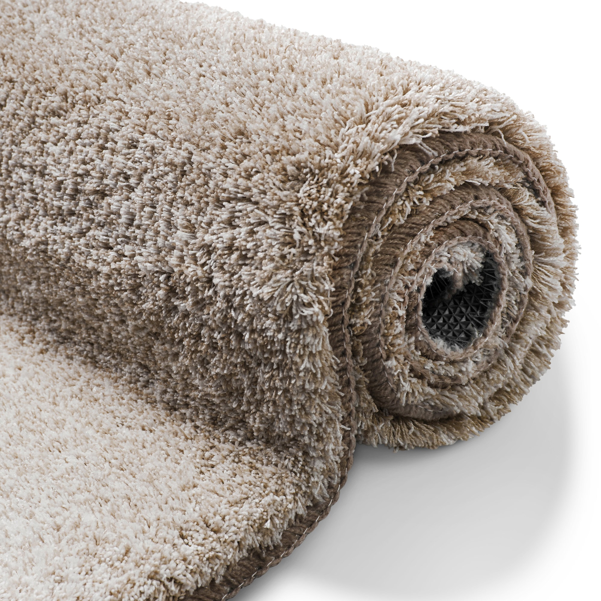 OTTO home Badematte »Utta«, rutschhemmend beschichtet, schnell trocknend, Badteppich, getuftet, mit modernem Farbverlauf, flauschig, hochflor