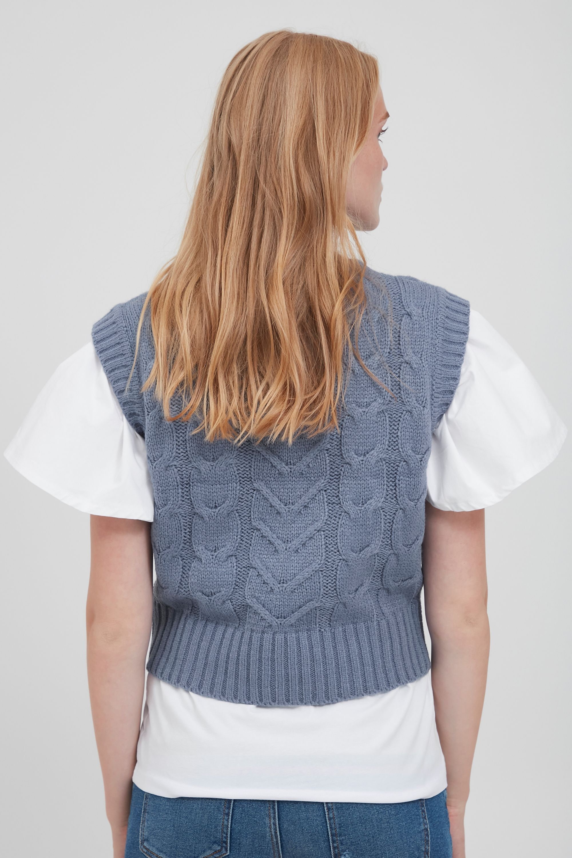 b.young Strickjacke »Pullunder BYOtinka«