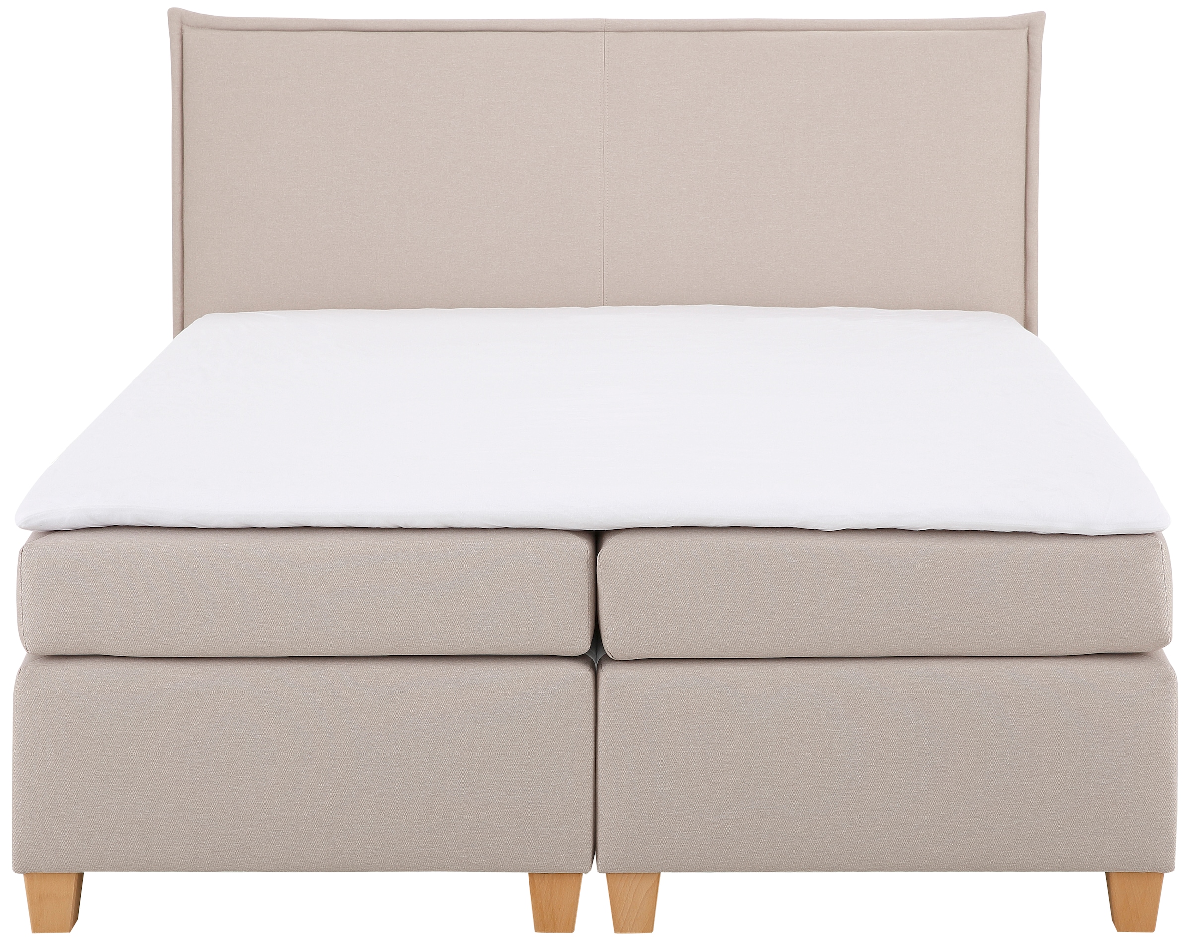 Home affaire Boxspringbett »Houssay«, inkl. Topper, 5 Breiten, 2 Härtegraden auch in Überlänge 220 cm