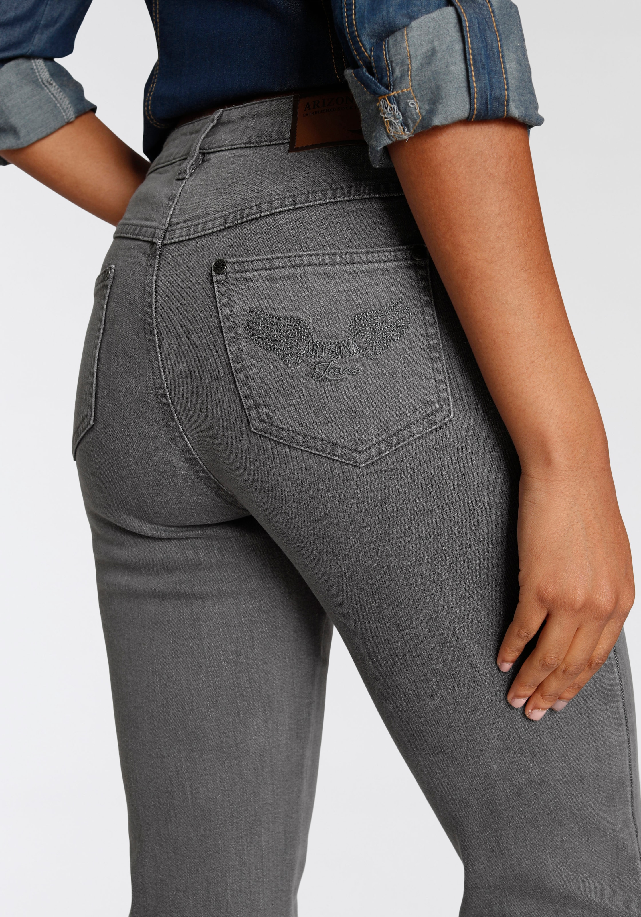 Arizona Gerade Jeans »Comfort-Fit«, High Waist