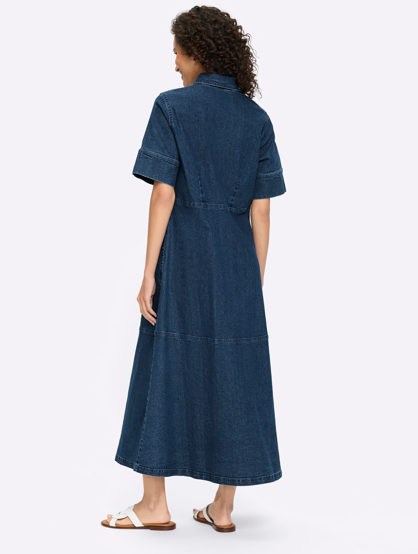 heine Jeanskleid »Kleid« Nahttasche