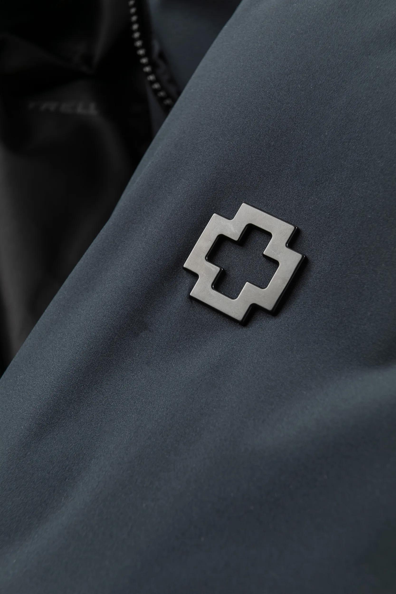 Strellson Parka »Ambience Kurzmantel« mit Kapuze mit gefüttertem Stehkragen Regular Fit abnehmbare Details