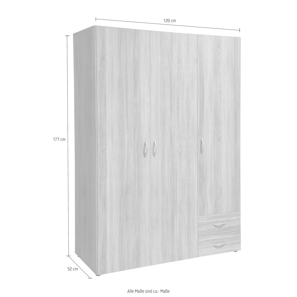 Schlafkontor Drehtürenschrank »Base«