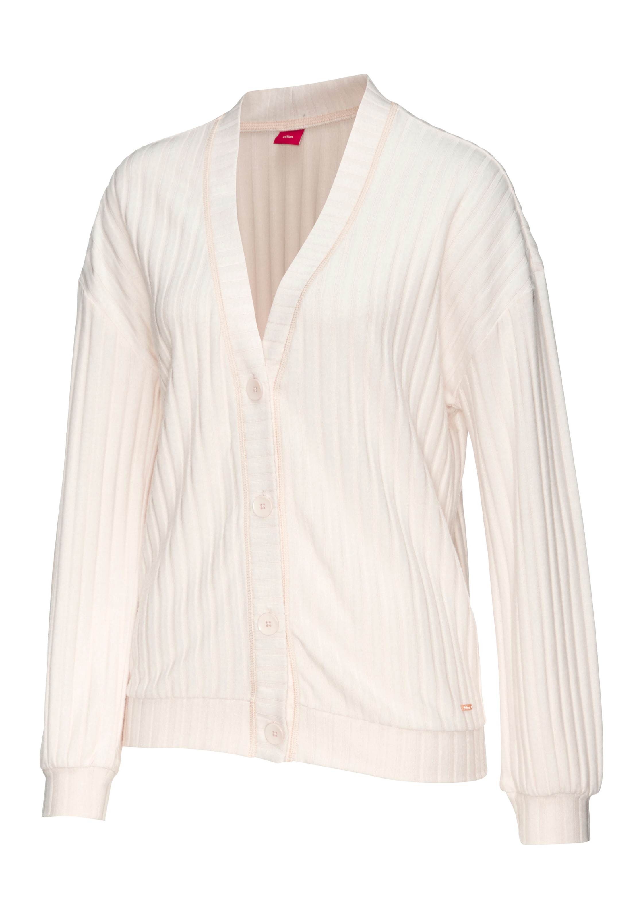 s.Oliver Cardigan, mit breiter Knopfleiste, Loungewear