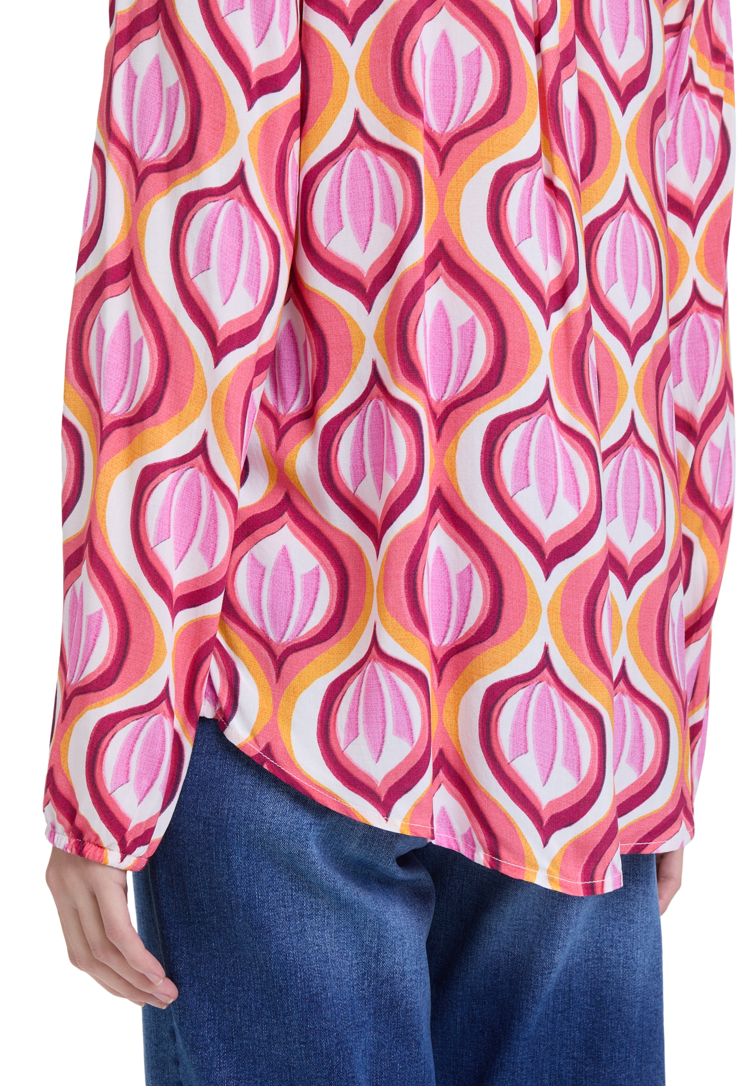 Cartoon Klassische Bluse »Blusenshirt mit Muster«