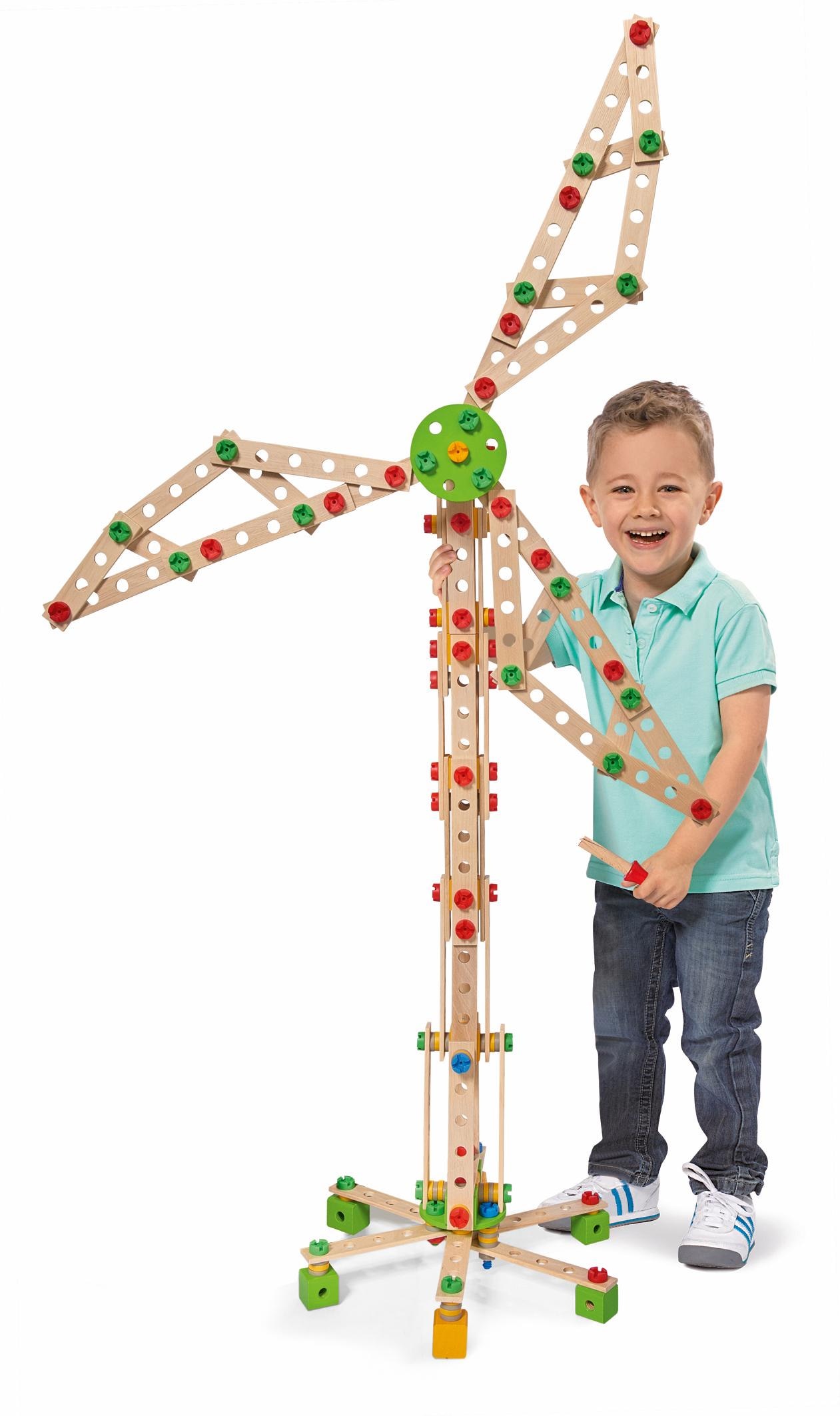 Konstruktionsspielsteine »Constructor Windrad 300tlg.«, (300 St.), Made in Germany,...