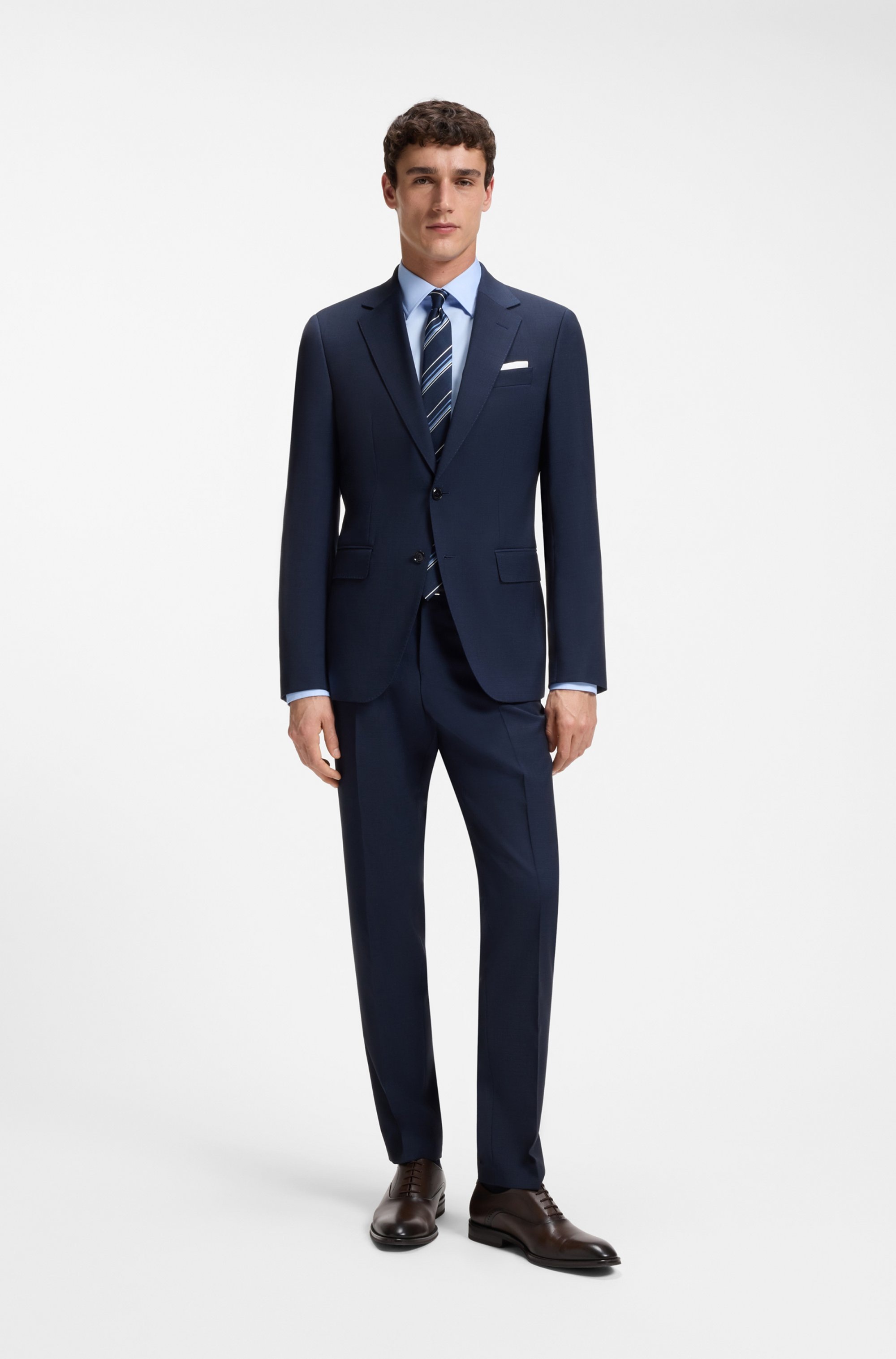 BOSS Businesshemd Kentkragen, Slim Fit, bügelleicht