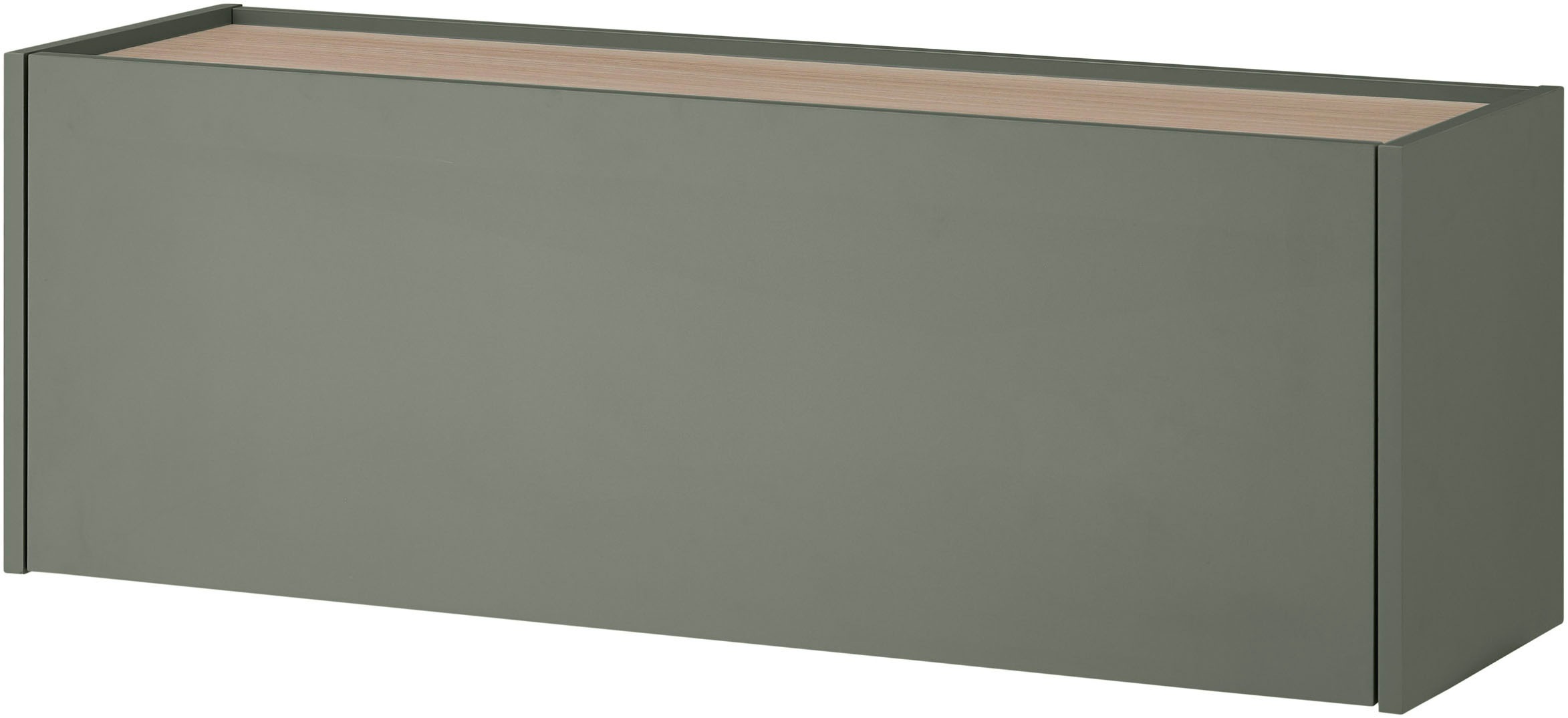 INOSIGN Hängeschrank »GiRON/CiTY, Wandgarderobe in vier Farben, Wandschrank«, zeitloses Design, Breite 100 cm, großes Fach