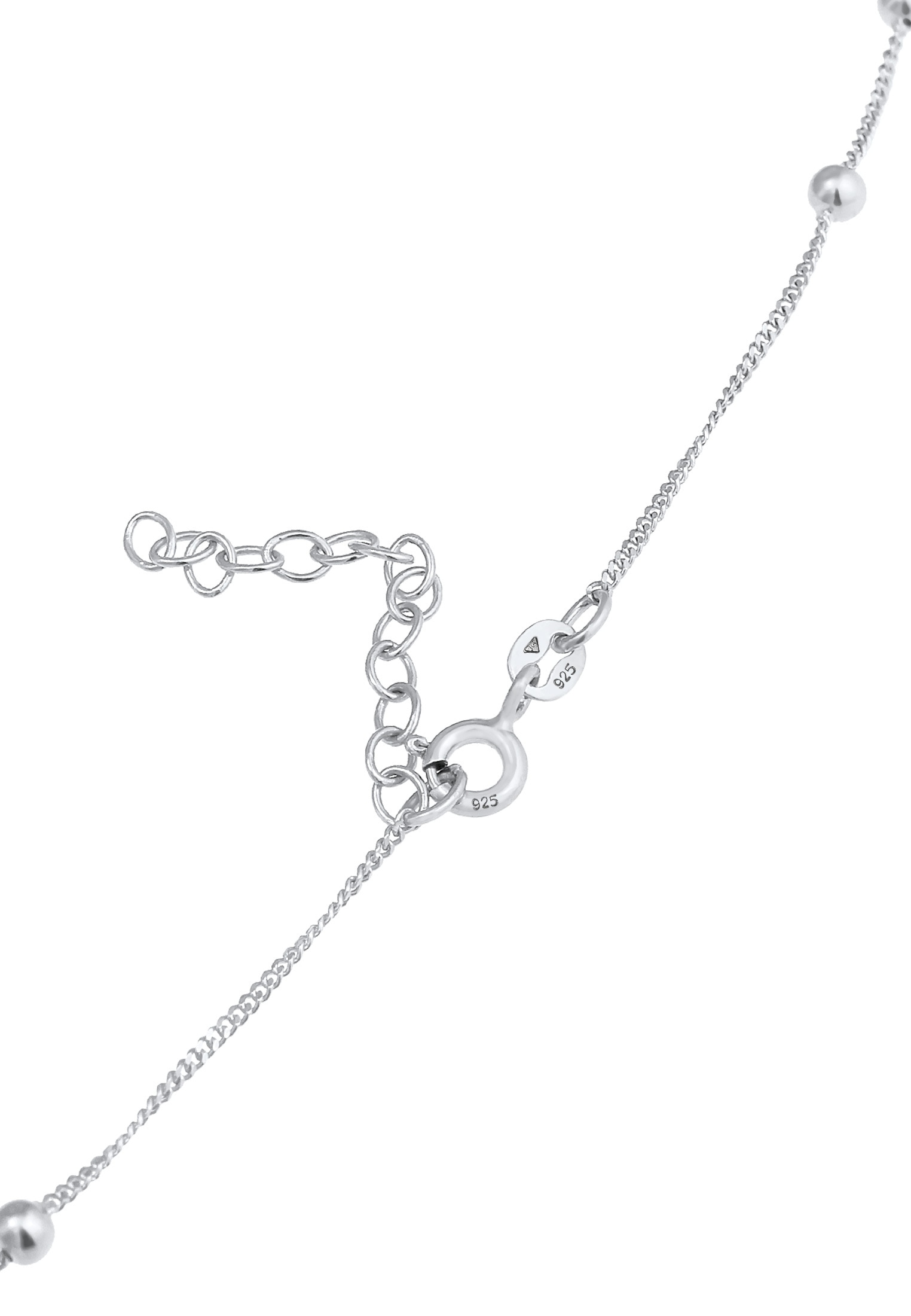 Elli Choker »Halskette Choker Panzer Kugeln Rund 925 Silber«