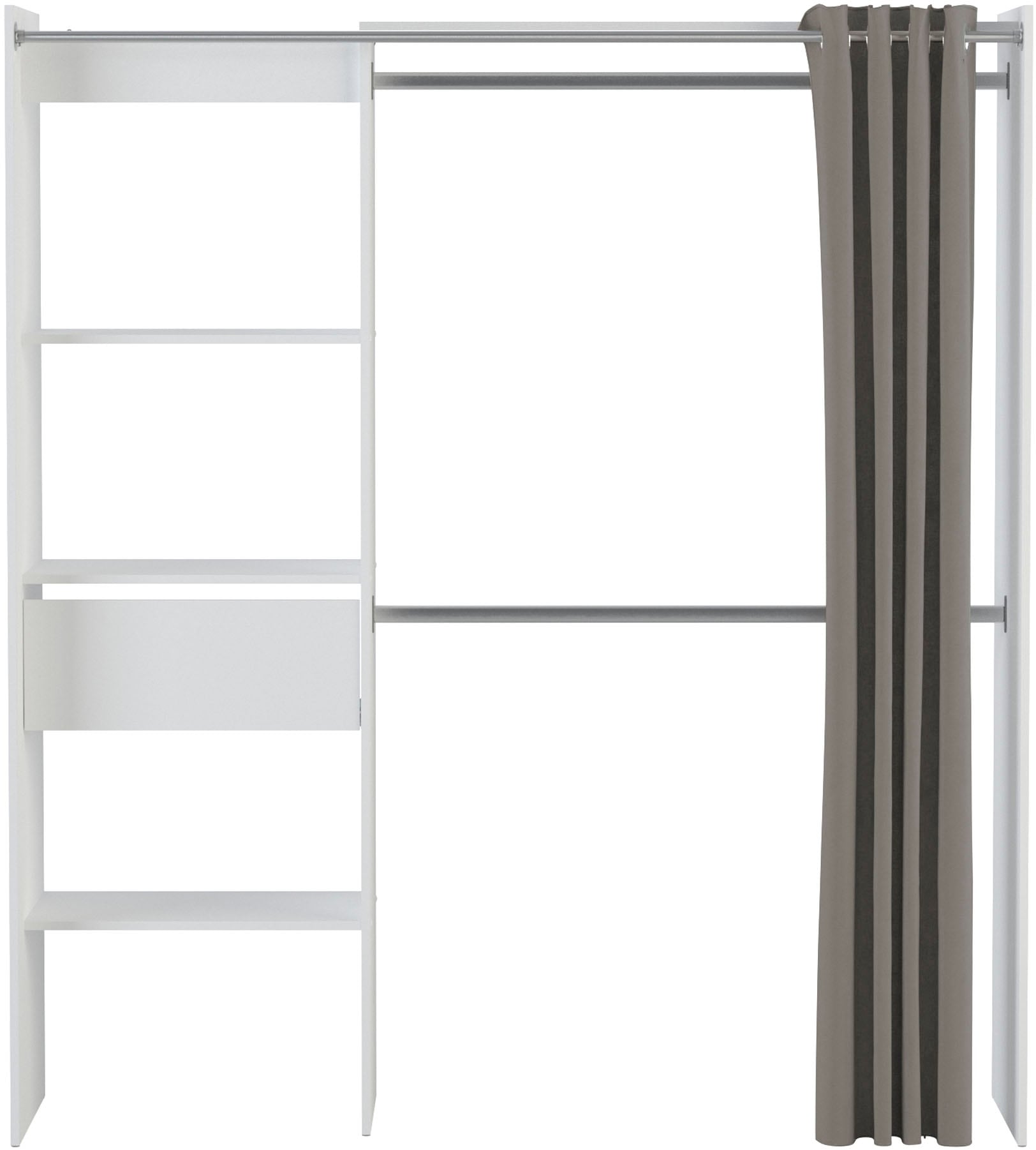 Vorhang-Schrank »Garderobenschrank, inklusive Vorhang, passt in jeden Raum«, variabel...