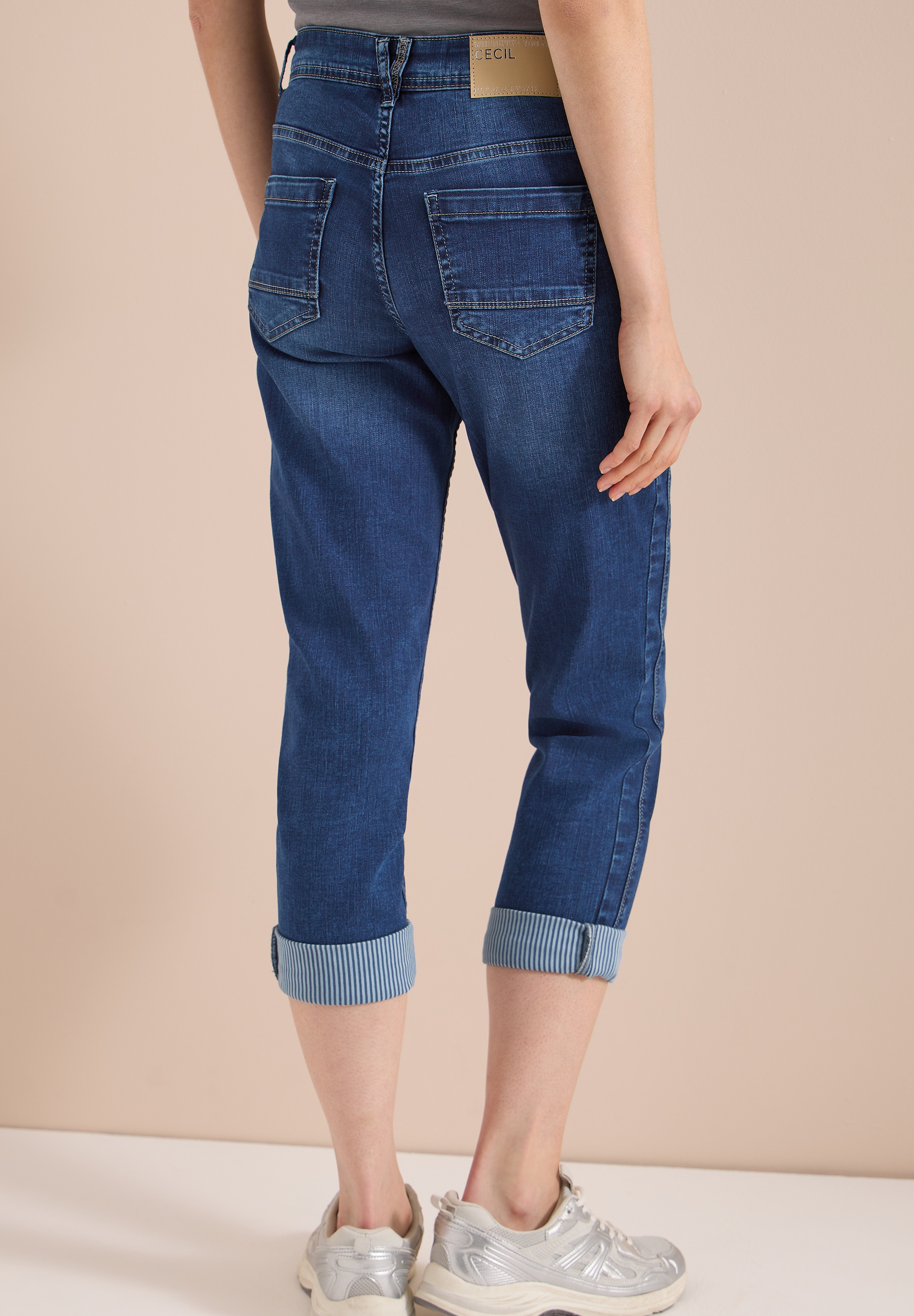 Cecil 3/4-Jeans »Style Scarlett« im Casual Fit und mit Stretch