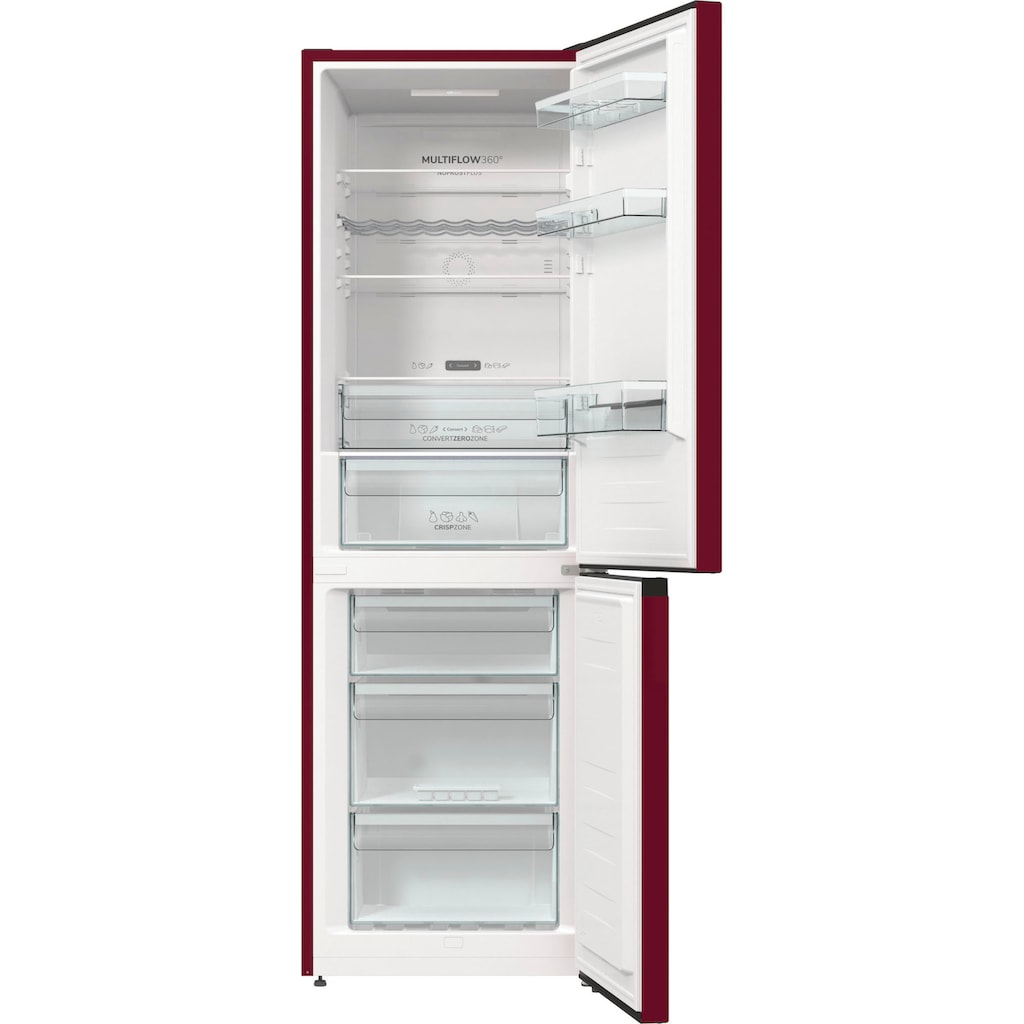 GORENJE Kühl-/Gefrierkombination »NK79C0D«, NK79C0DR, 185 cm hoch, 60 cm breit