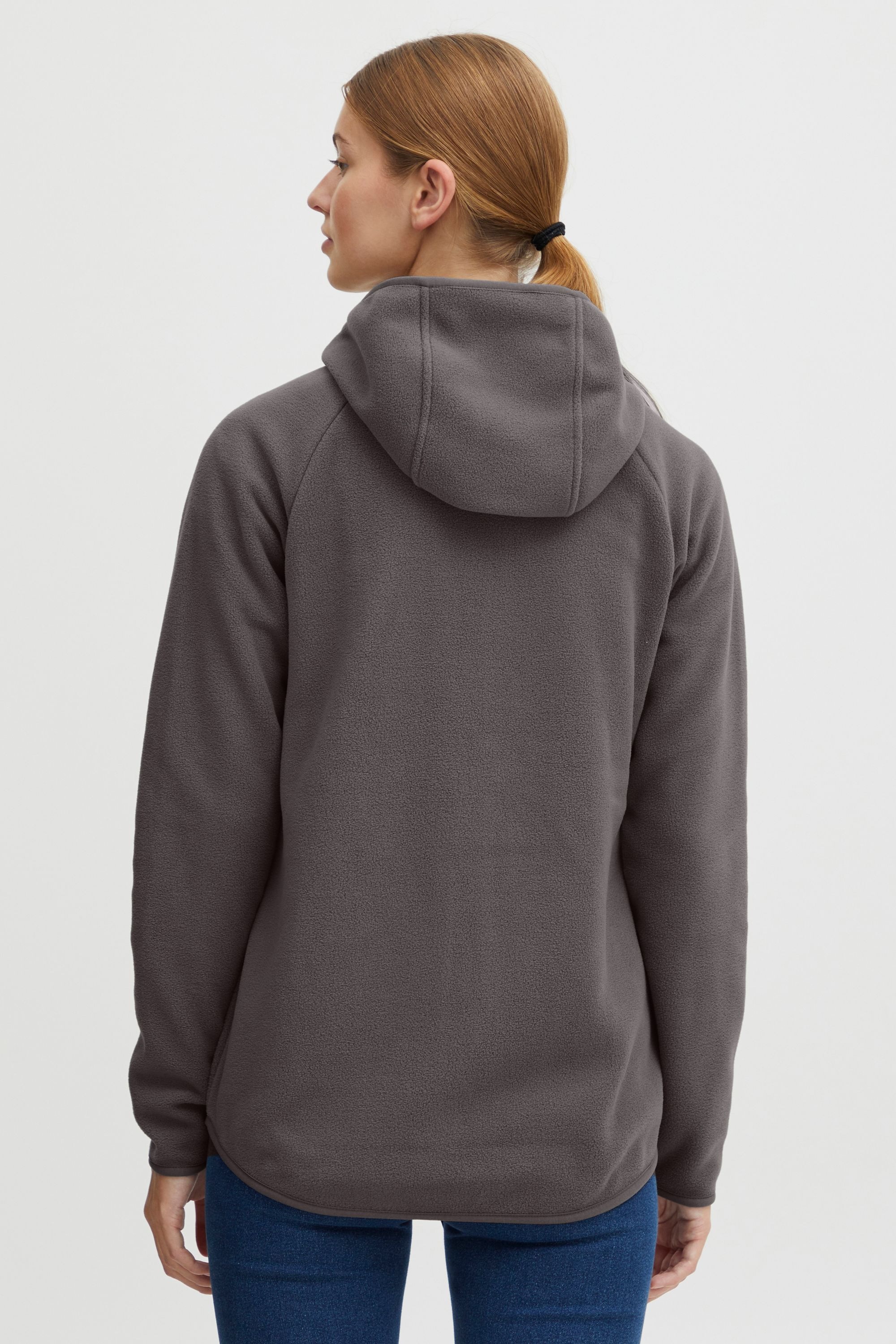 OXMO Fleecejacke »Fleecejacke OXFinja«, mit Kapuze