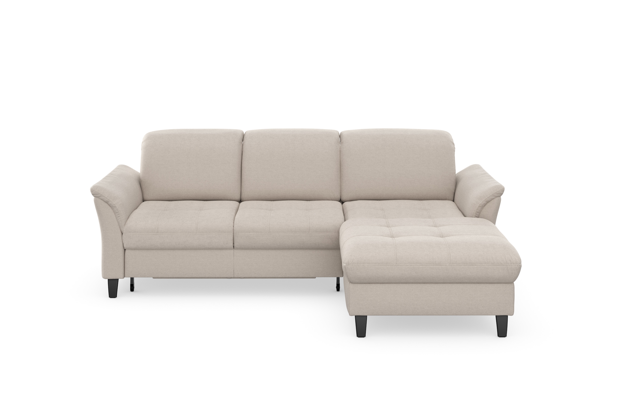 sit&more Ecksofa »Maggiore L-Form«, wahlweise mit Kopfteilverstellung, Bettfunktion und Bettkasten