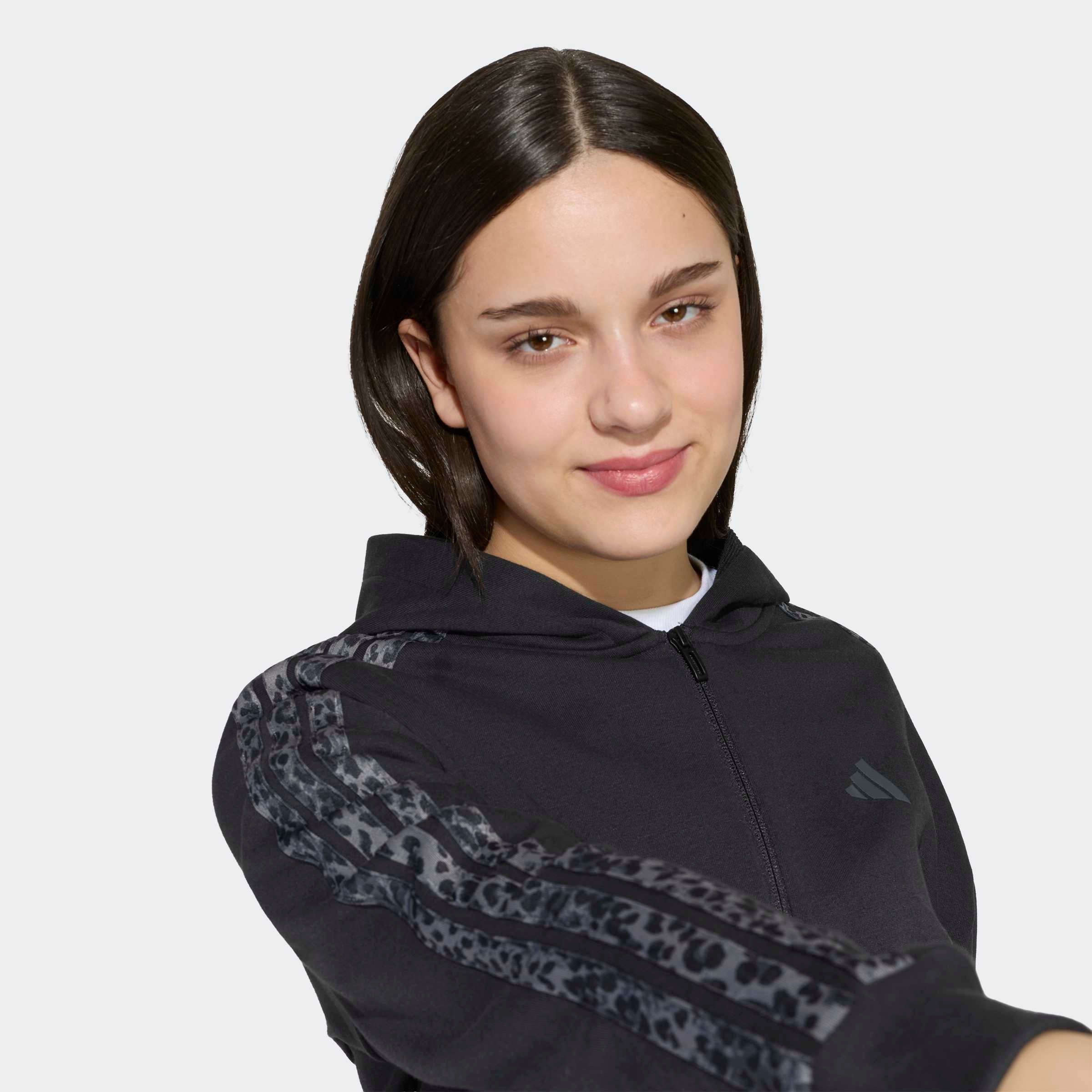 adidas Sportswear Kapuzensweatshirt »SEASONALS ANIMAL, DURCHGEHENDER REISSVERSCHLUSS«
